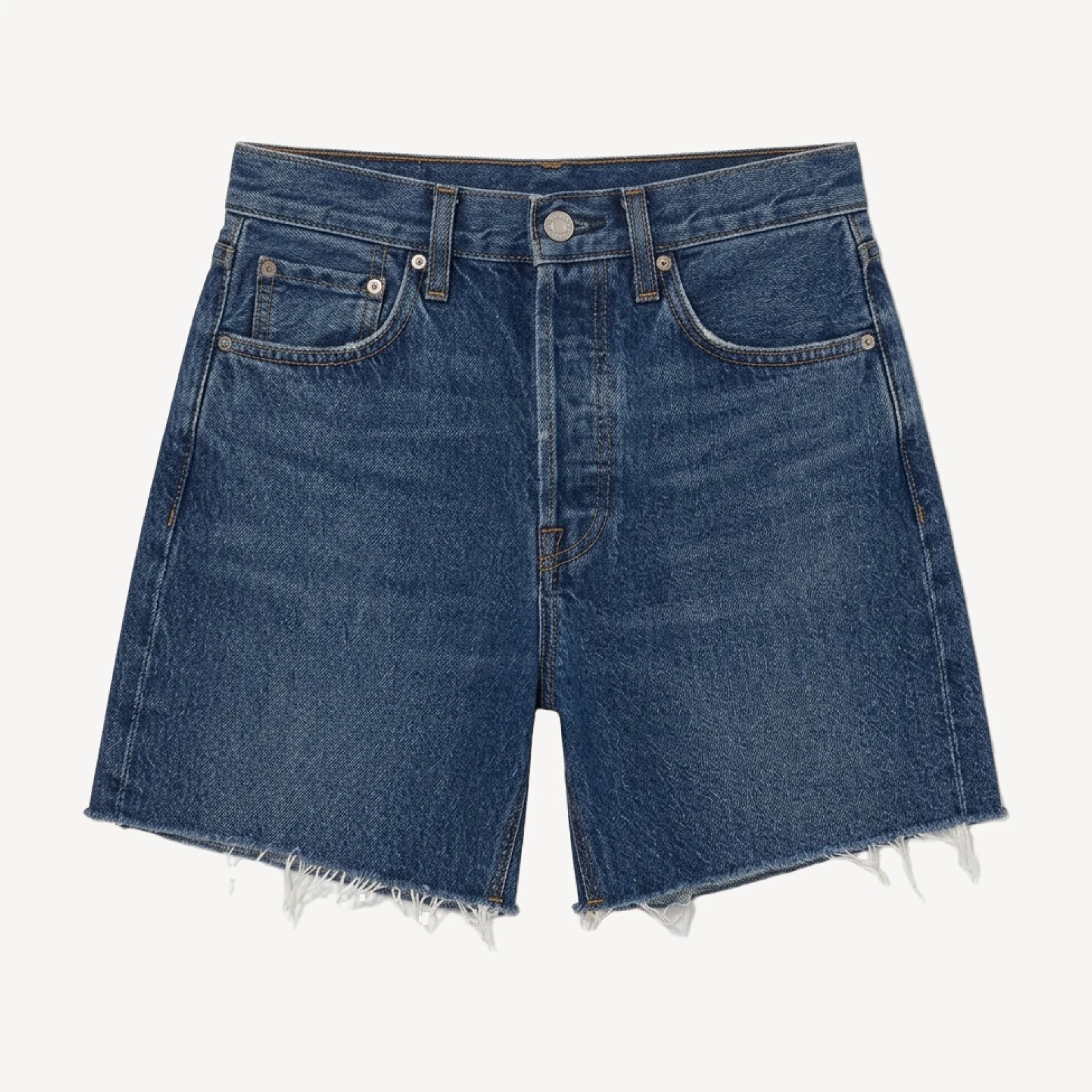 AGOLDE Parker Long Jean Short