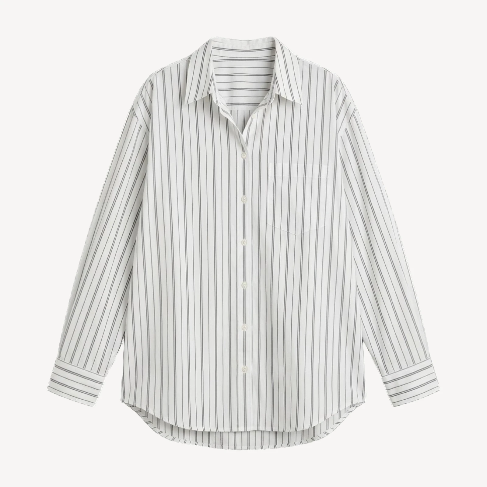 Outro Oversized Poplin Shirt