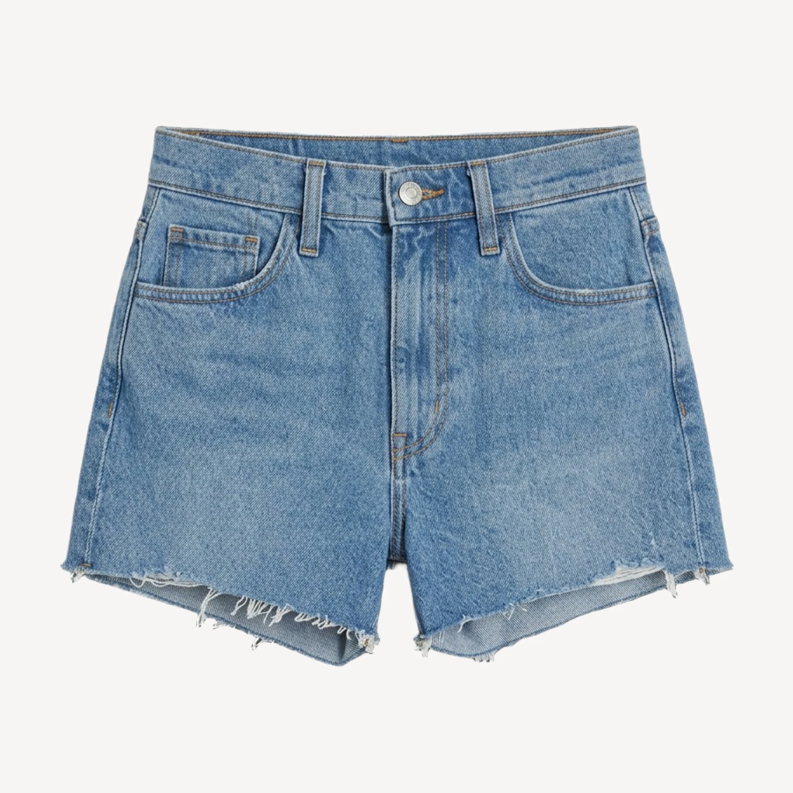 Denim Forum Jodie Hi-Rise Mini Denim Short