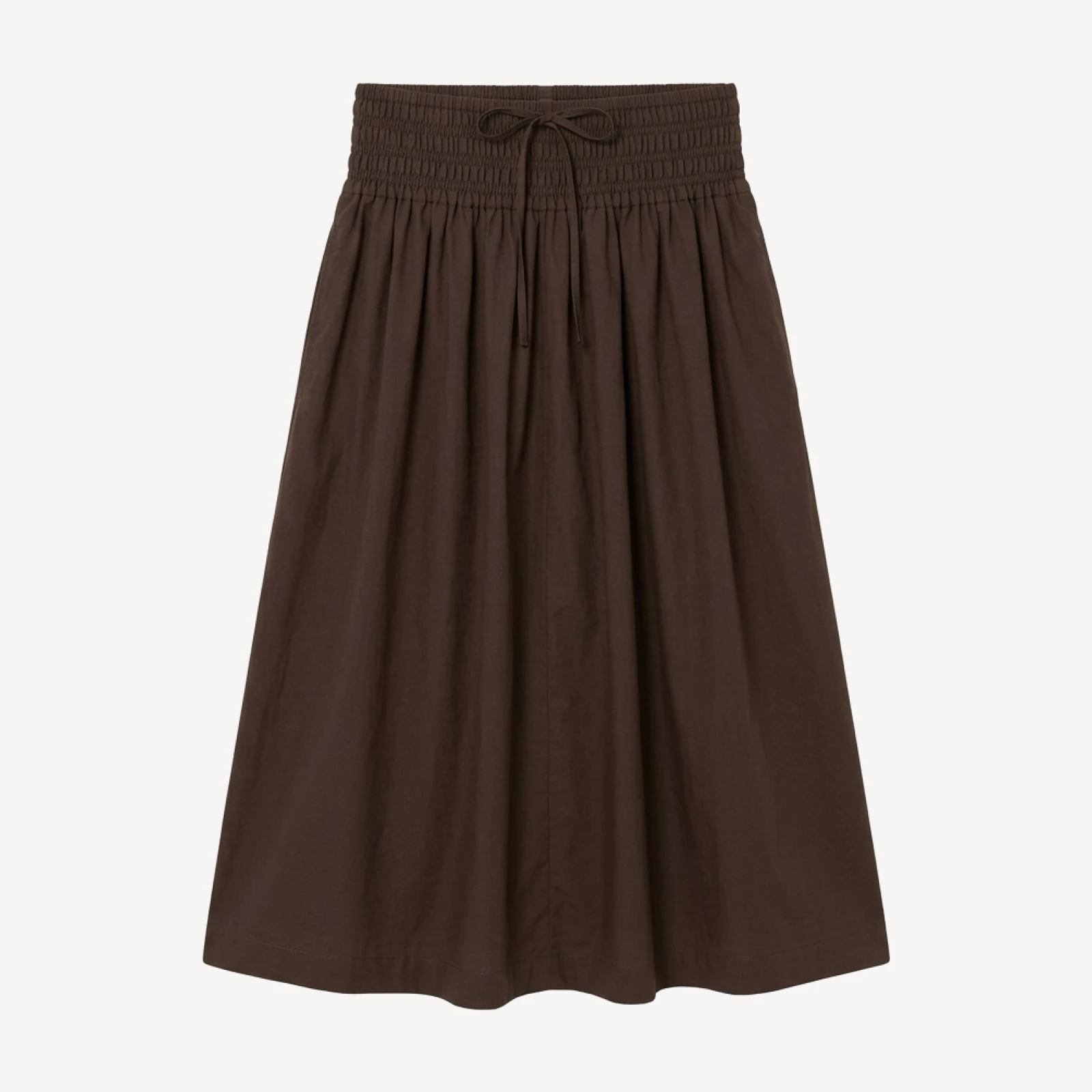 Vetiver Poplin Skirt