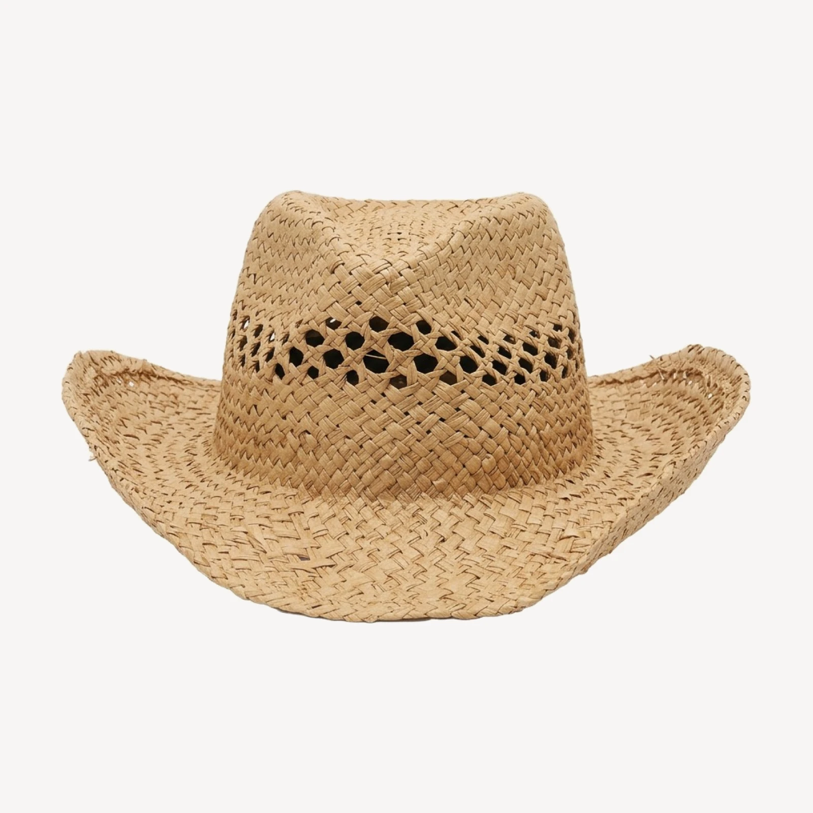 Bask Raffia Cowboy Hat