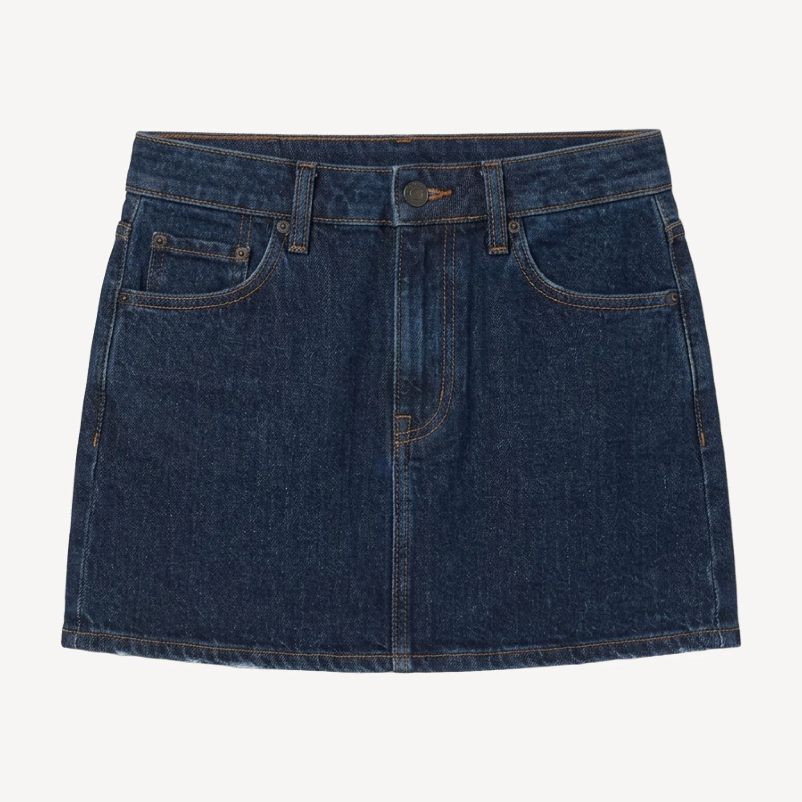 Denim Forum Alba Micro Denim Skirt