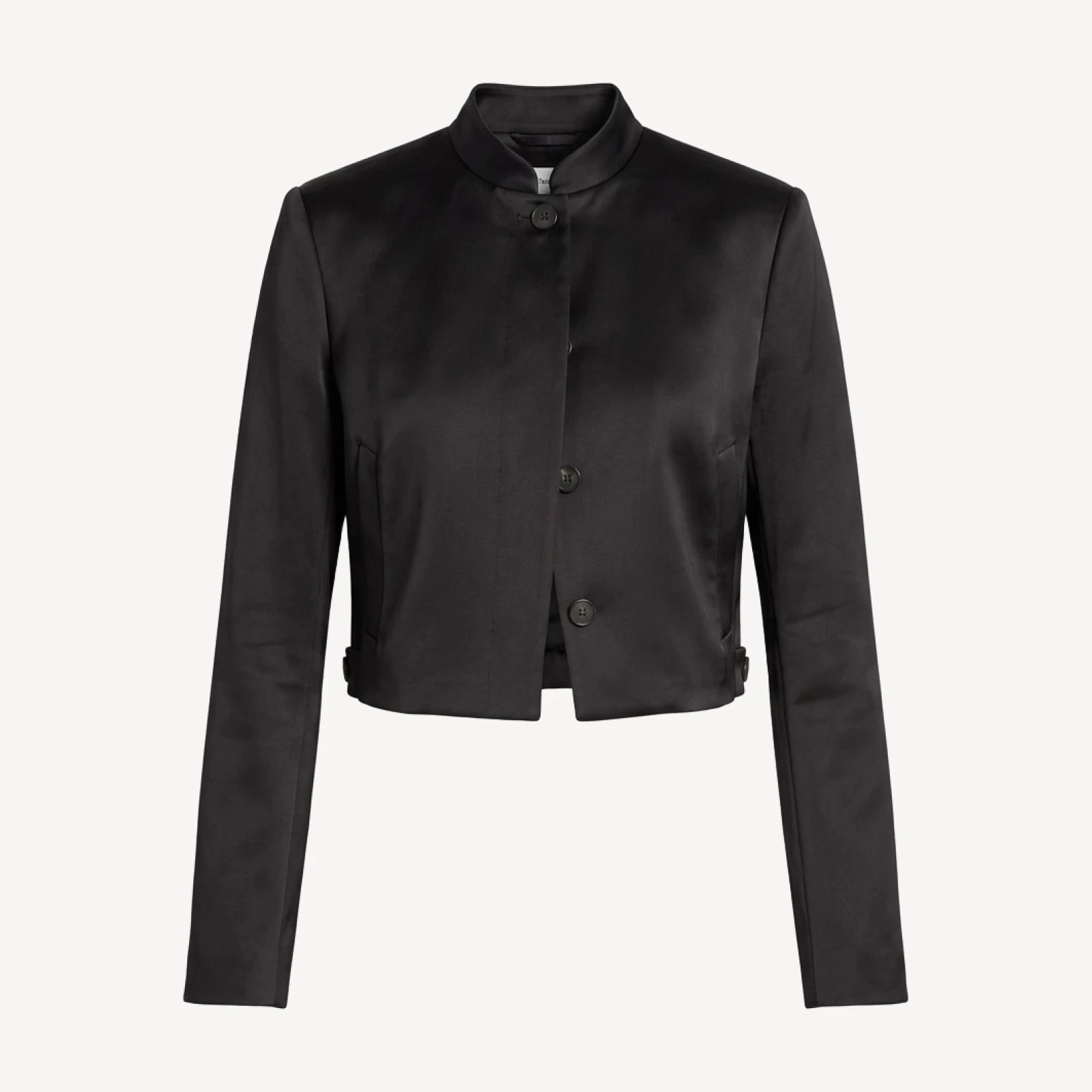 Vince Button Front Cropped Jacket