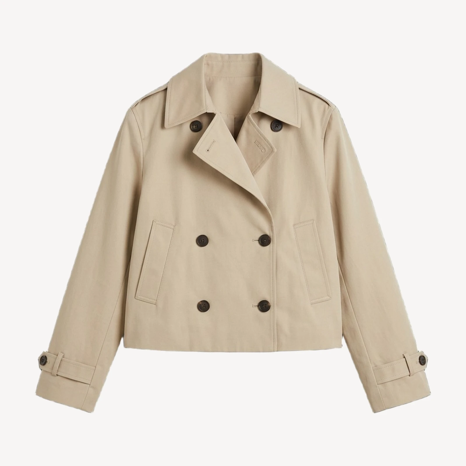 The Esquire Short Trench Coat - City Twill