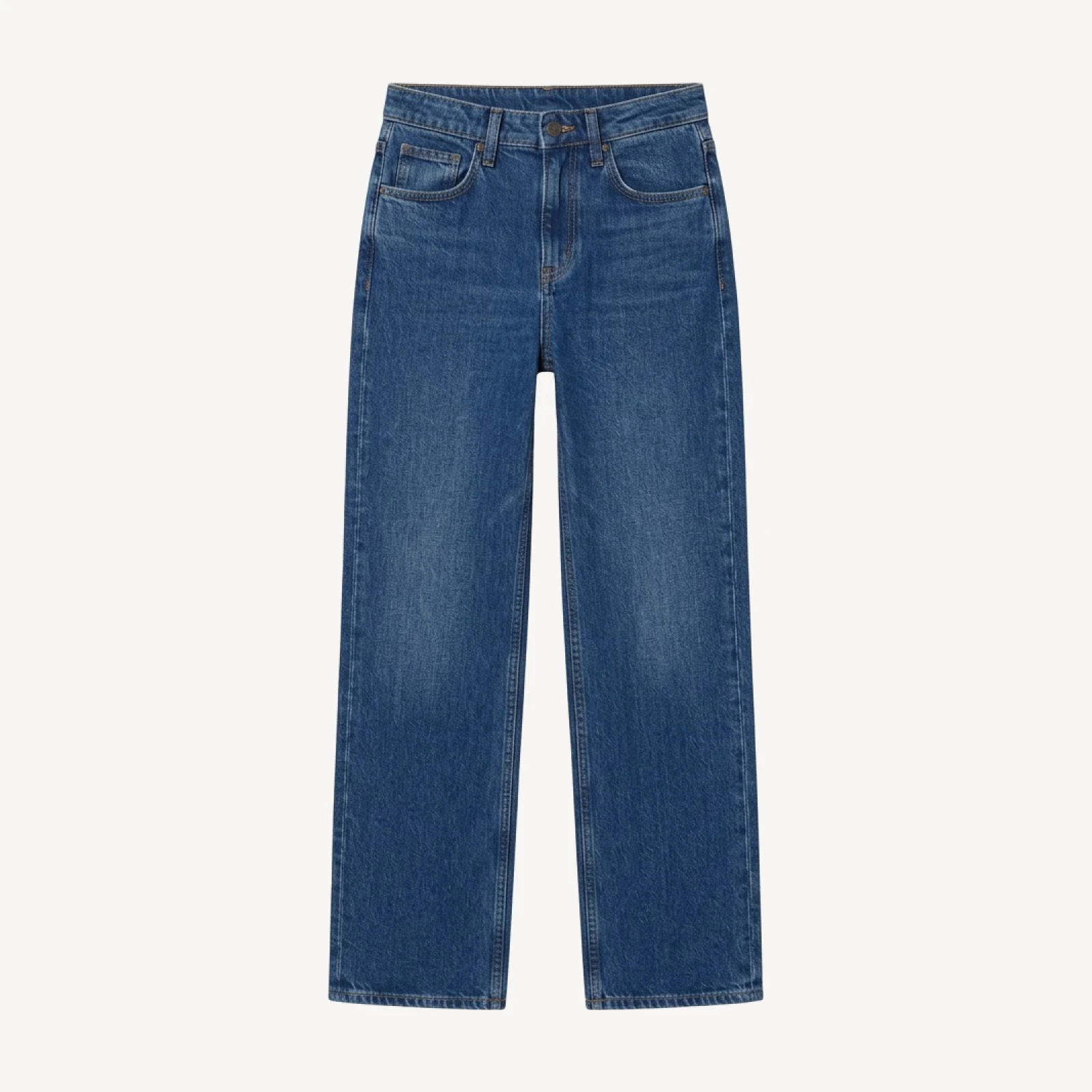 Denim Forum Remy Curve-Fit Hi-Rise Wide Jean