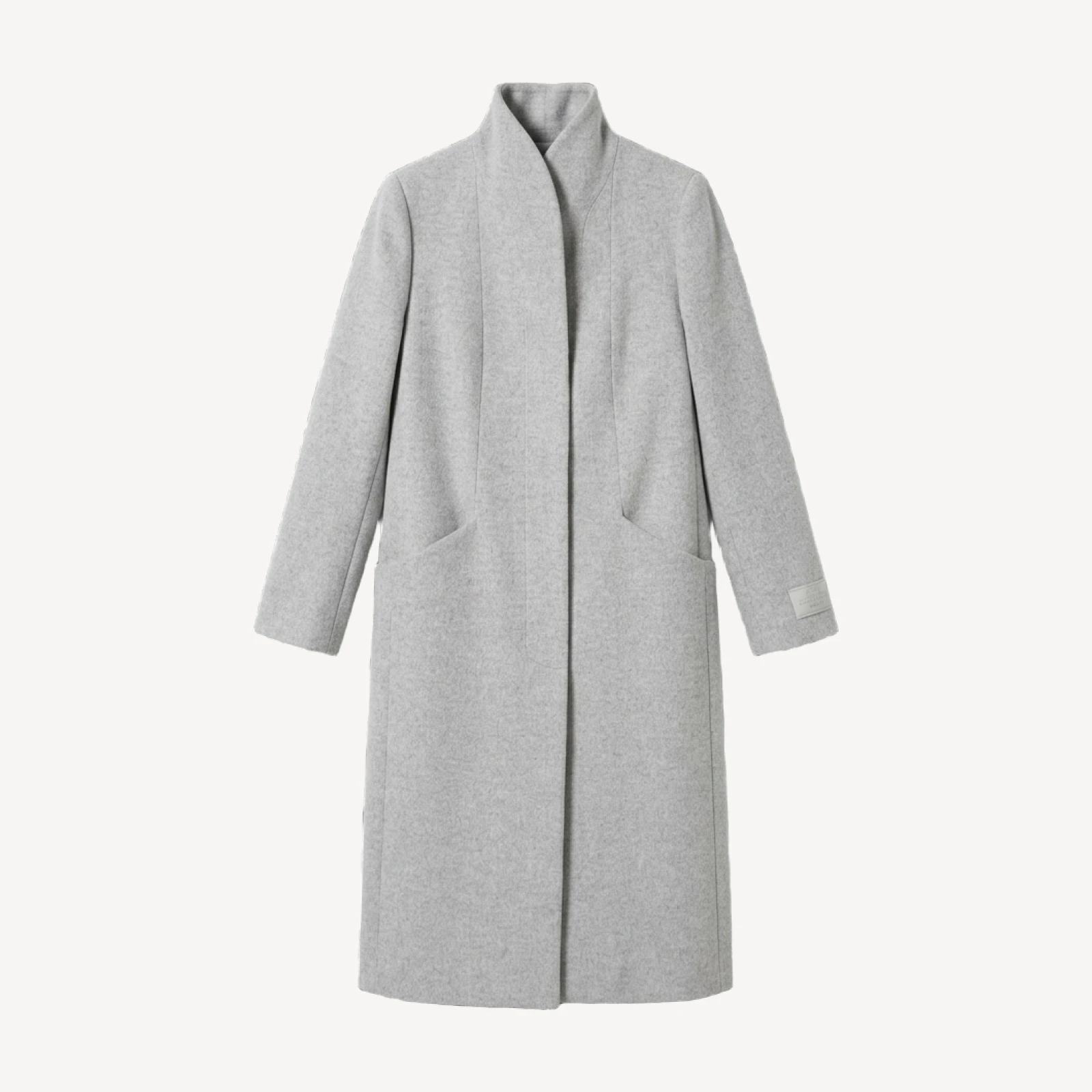 The Cocoon Long Coat - Luxe Wool Cashmere
