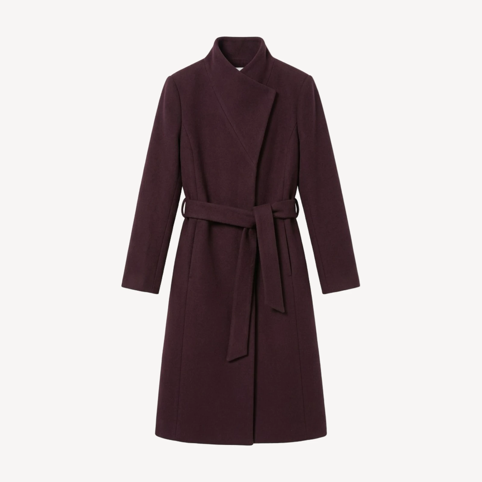 The Connor Long Coat - Soft Wool Cashmere