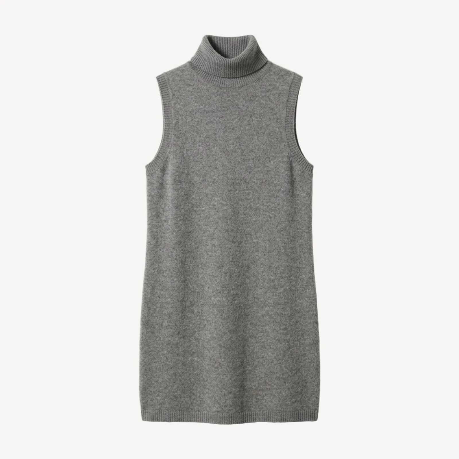 Essential Wool Cashmere Outline Dress