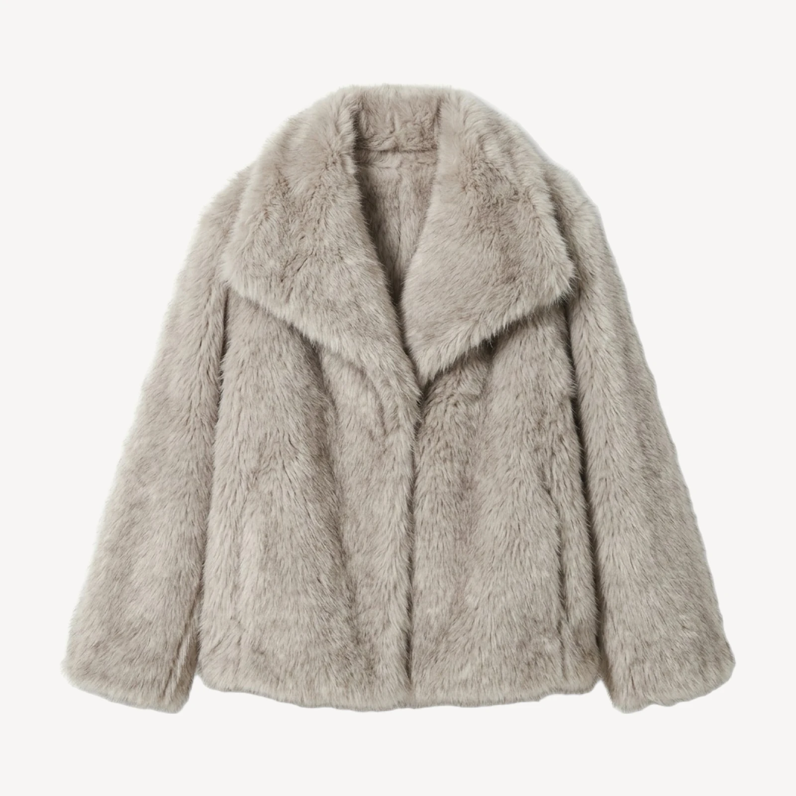 St. Moritz Coat - Arctic Faux Fur