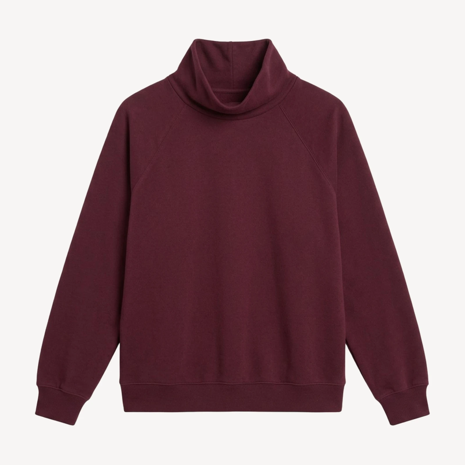 Cozy Sweatfleece Mega Raglan™ Funnel Neck