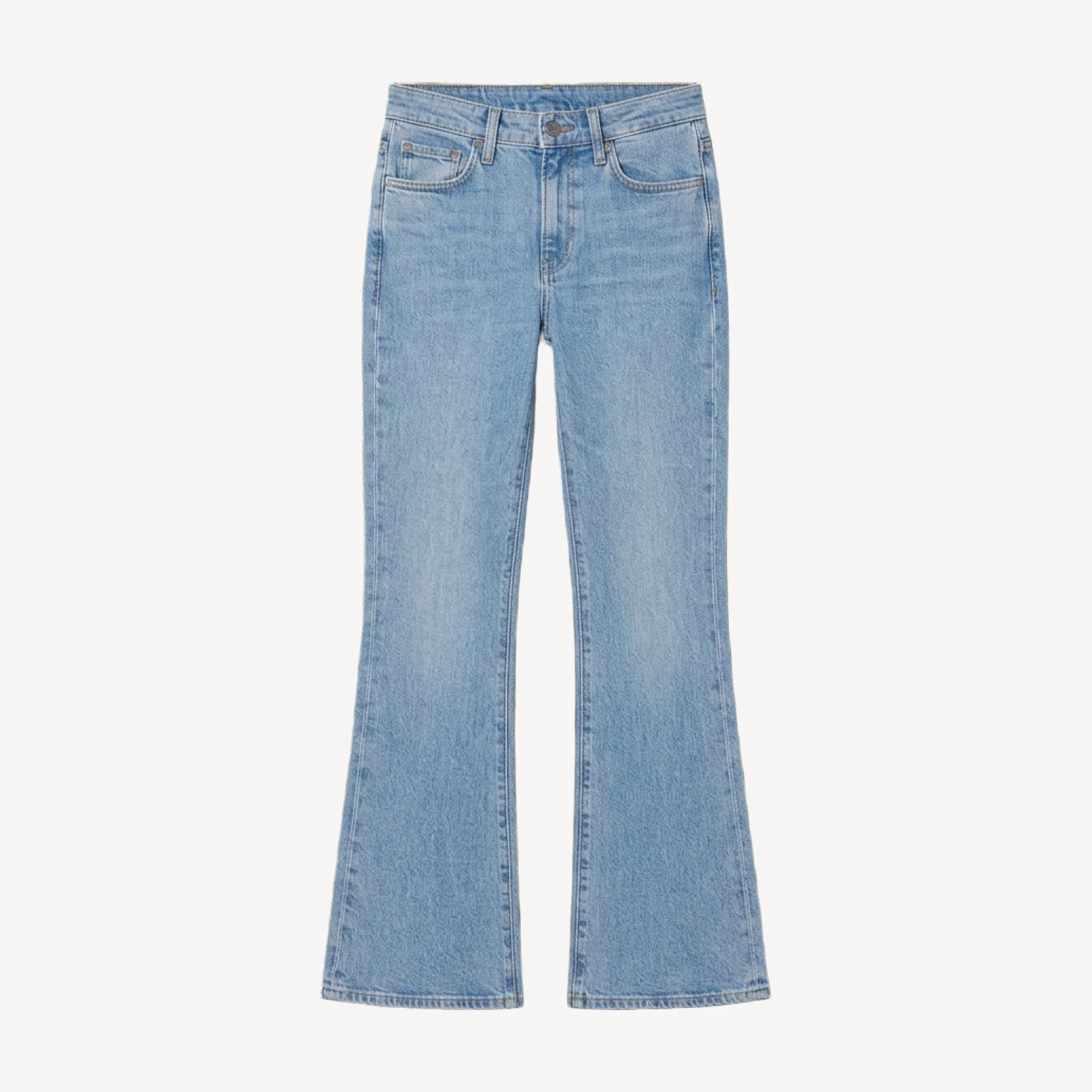 Denim Forum Denise Mid-Rise Flare Jean