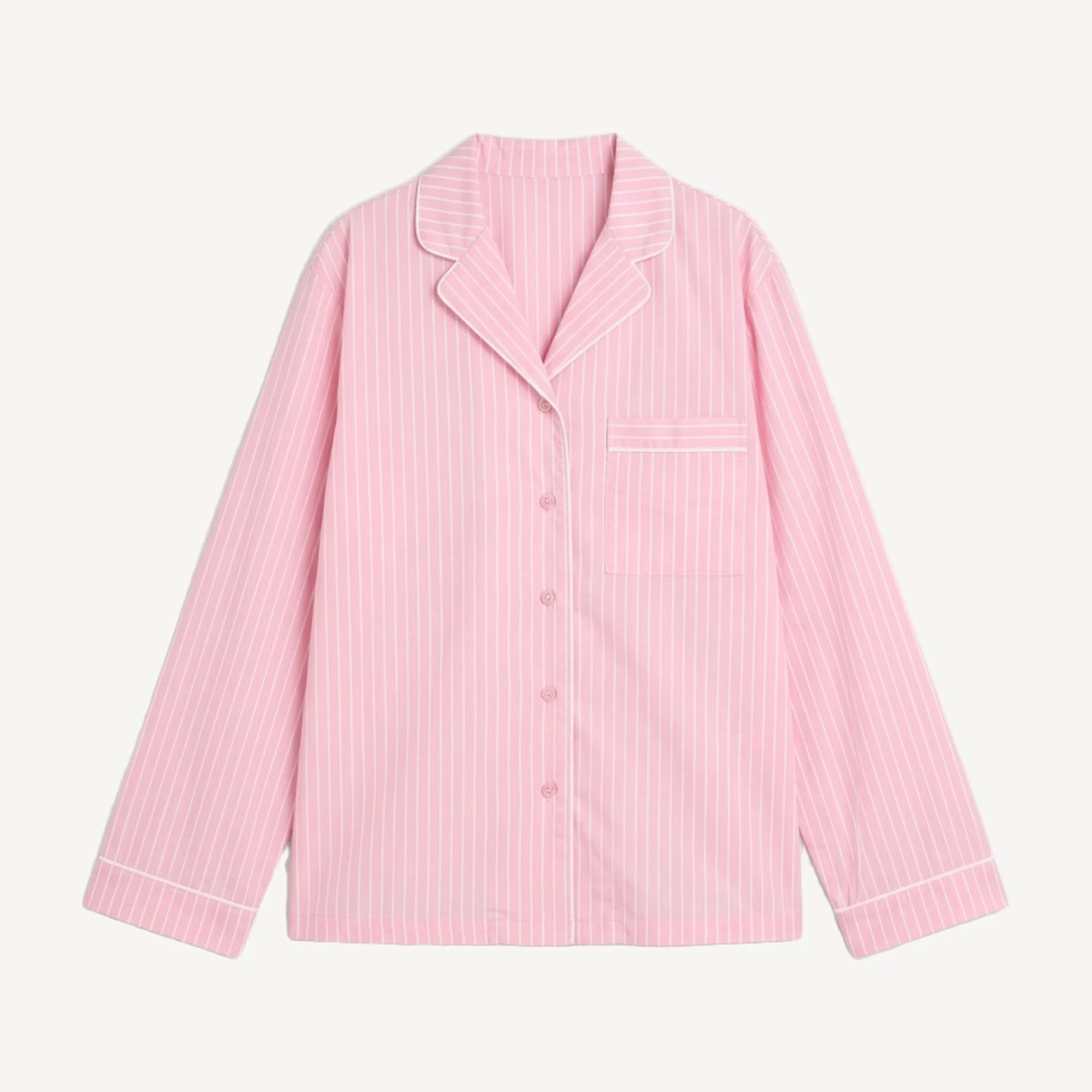 Laze Poplin Pajama Shirt