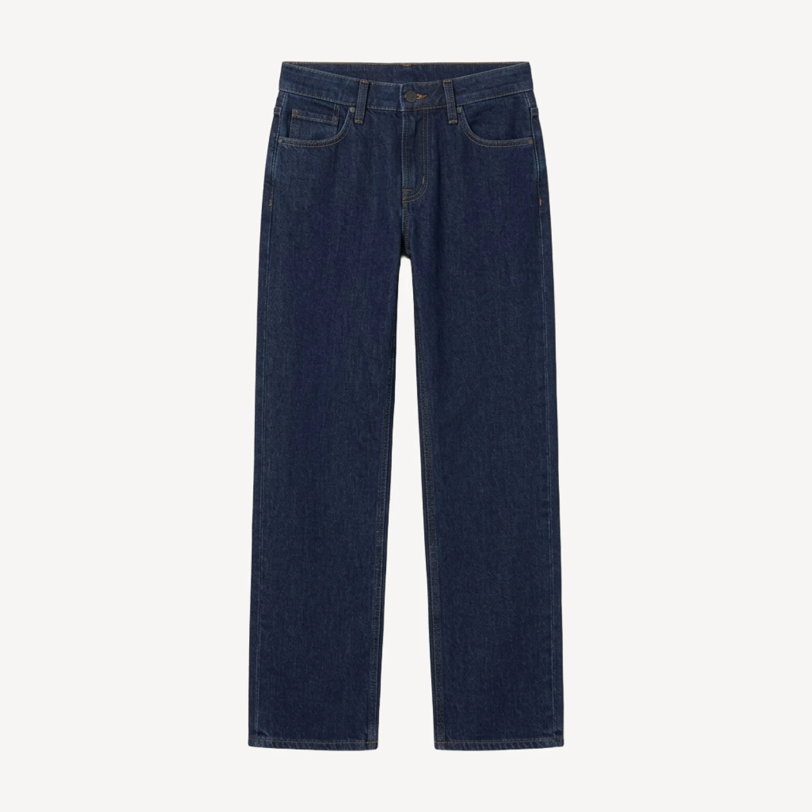 Denim Forum Salma Super Lo-Rise Straight Jean