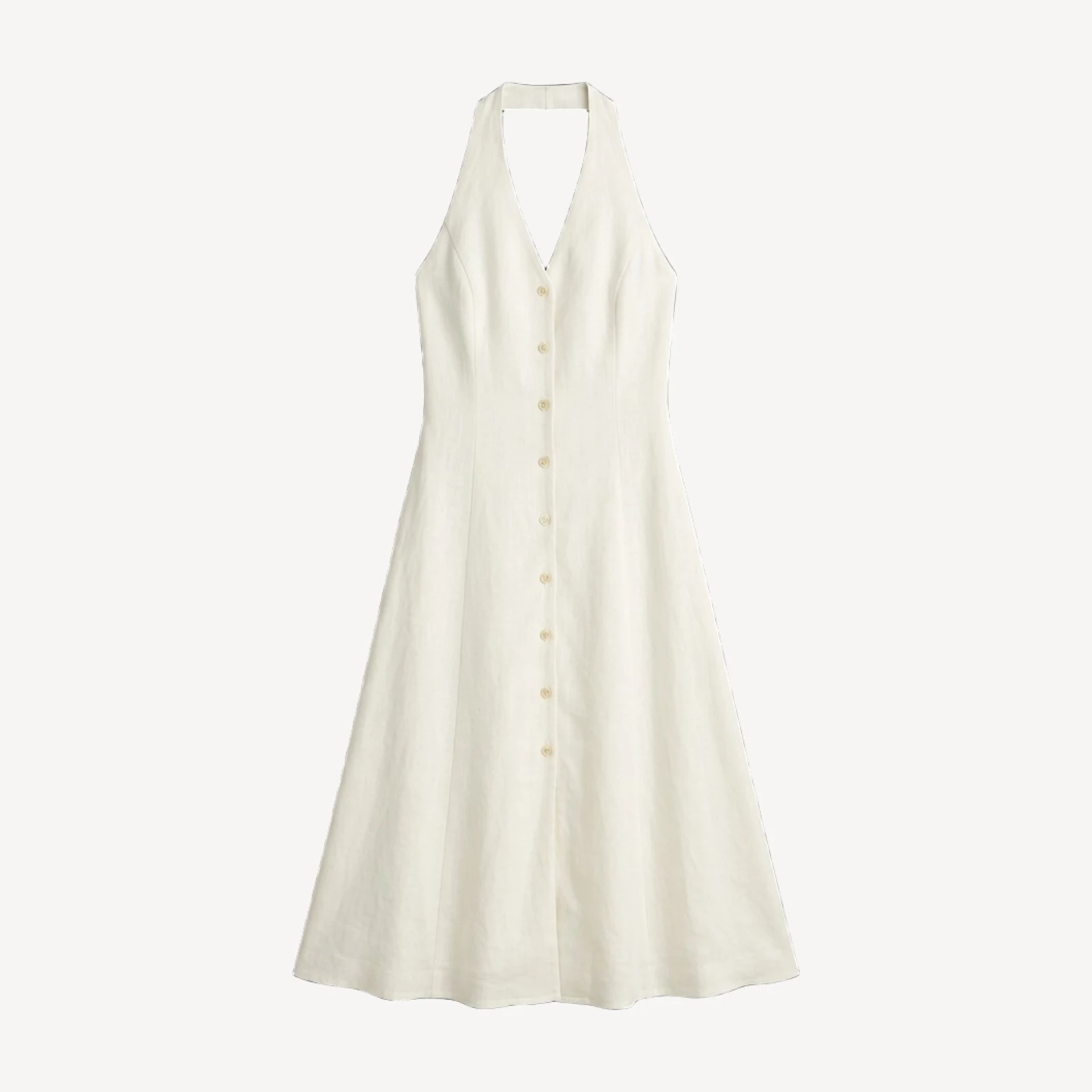 Ventura Linen Halter Dress