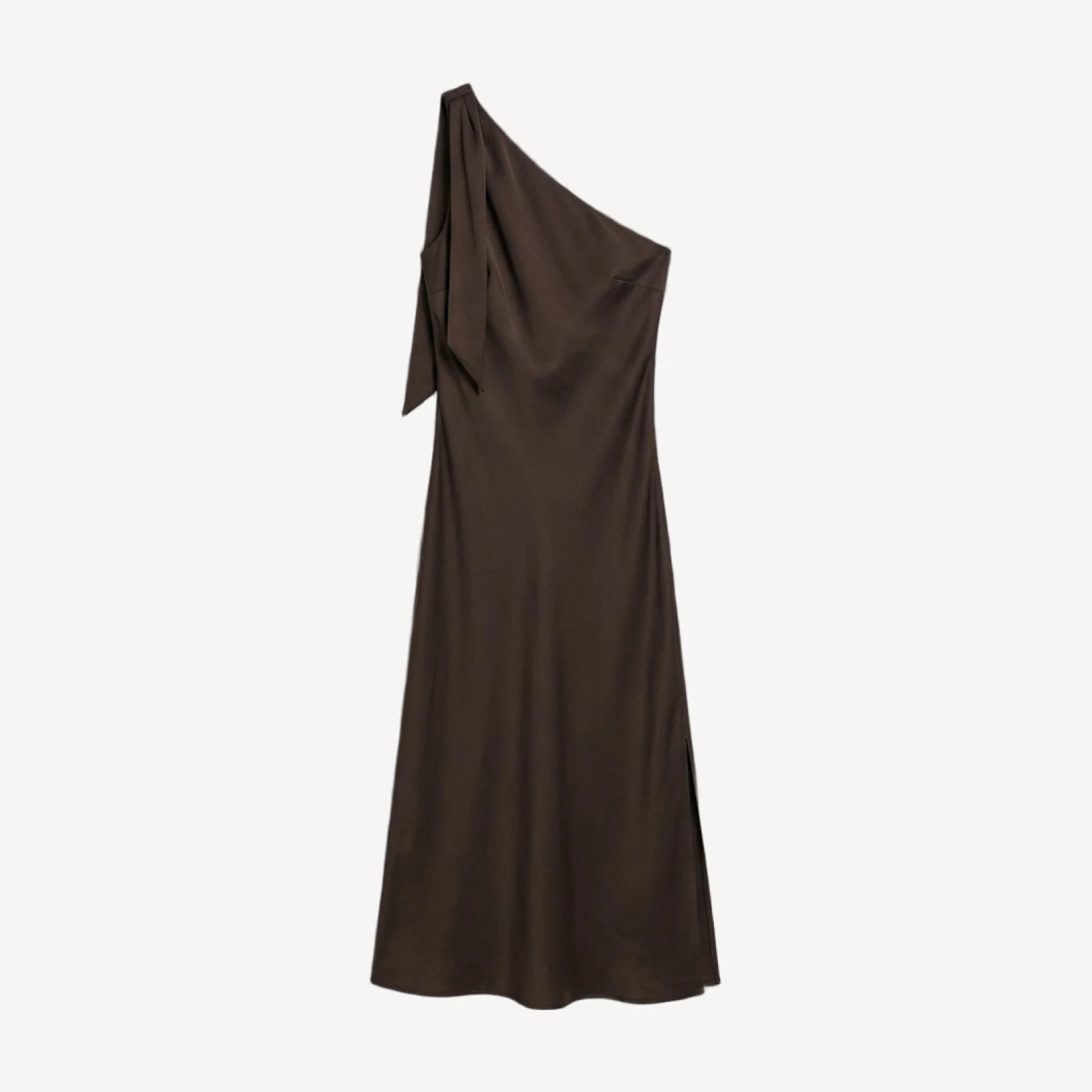 Champagne Satin Dress