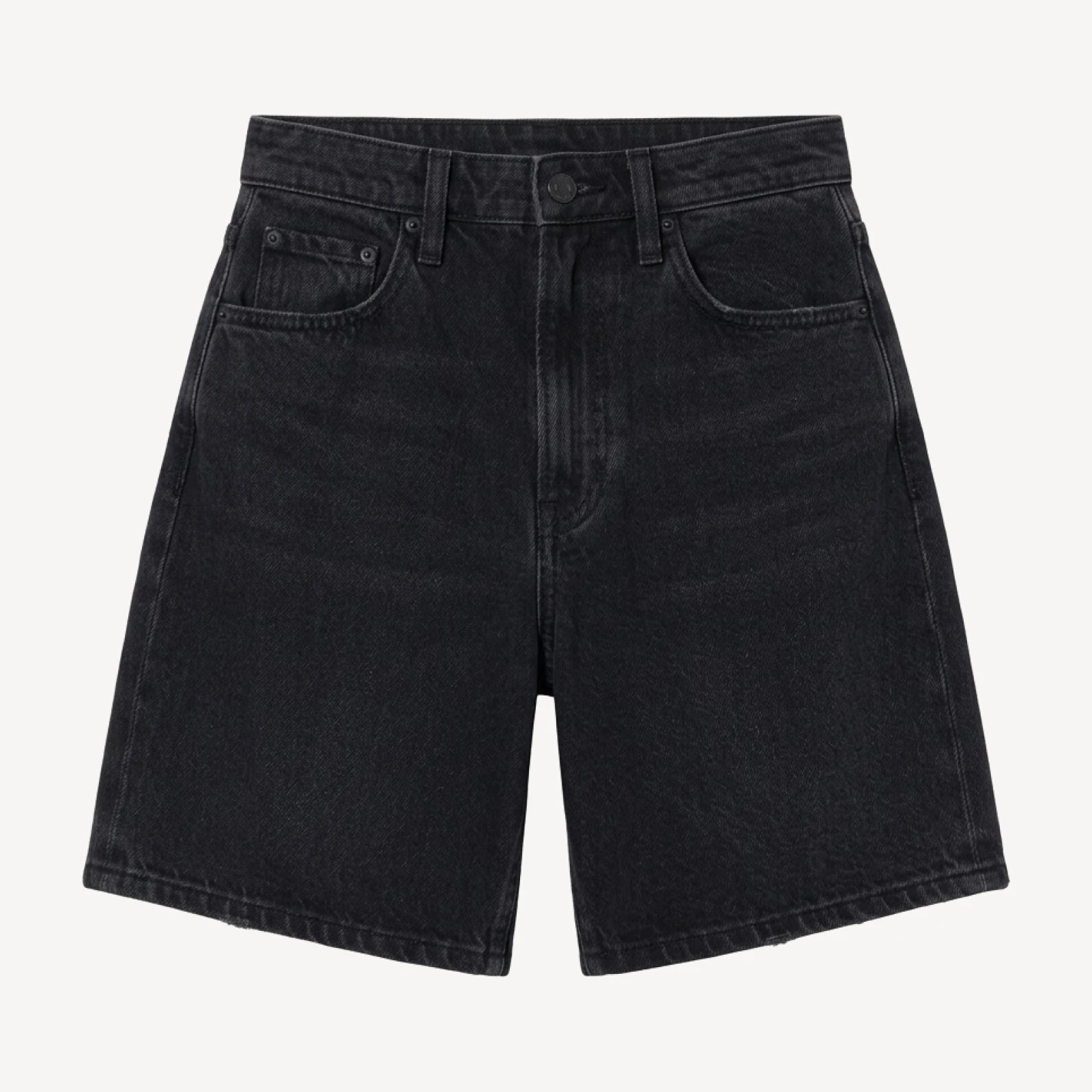 Denim Forum The ‘90s Vintage Hi Mid-Thigh Denim Short
