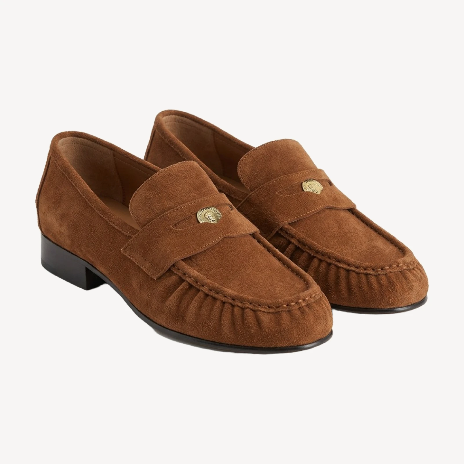 G.H.BASS x Aritzia Spence Loafer - Suede Leather