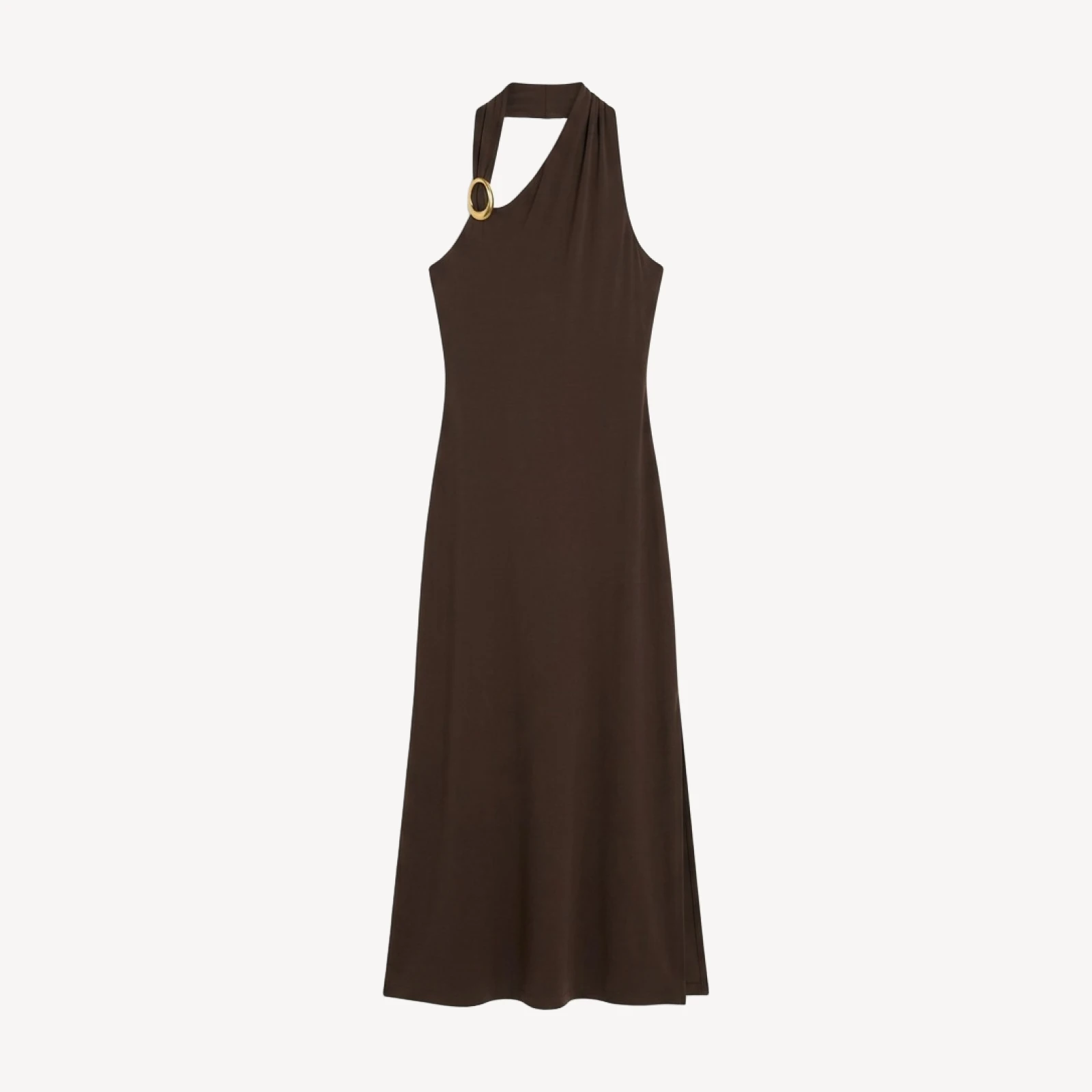 Smooth Matter™ Shadowplay Halter Dress