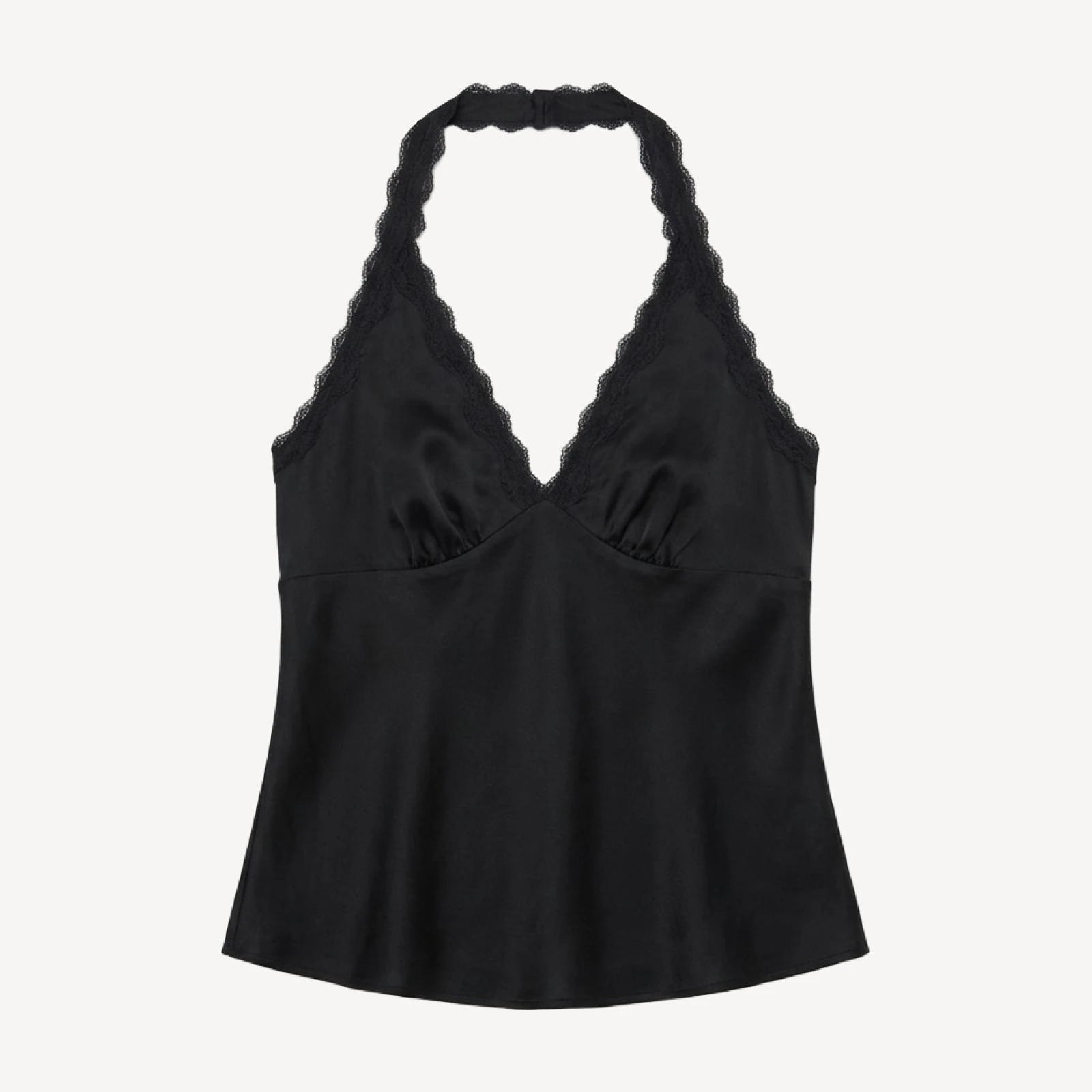 Maisonique Silk Halter Top