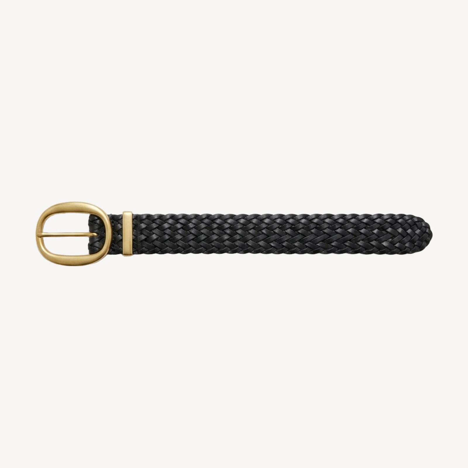 Lifetime Solid Brass Leather Wide Belt