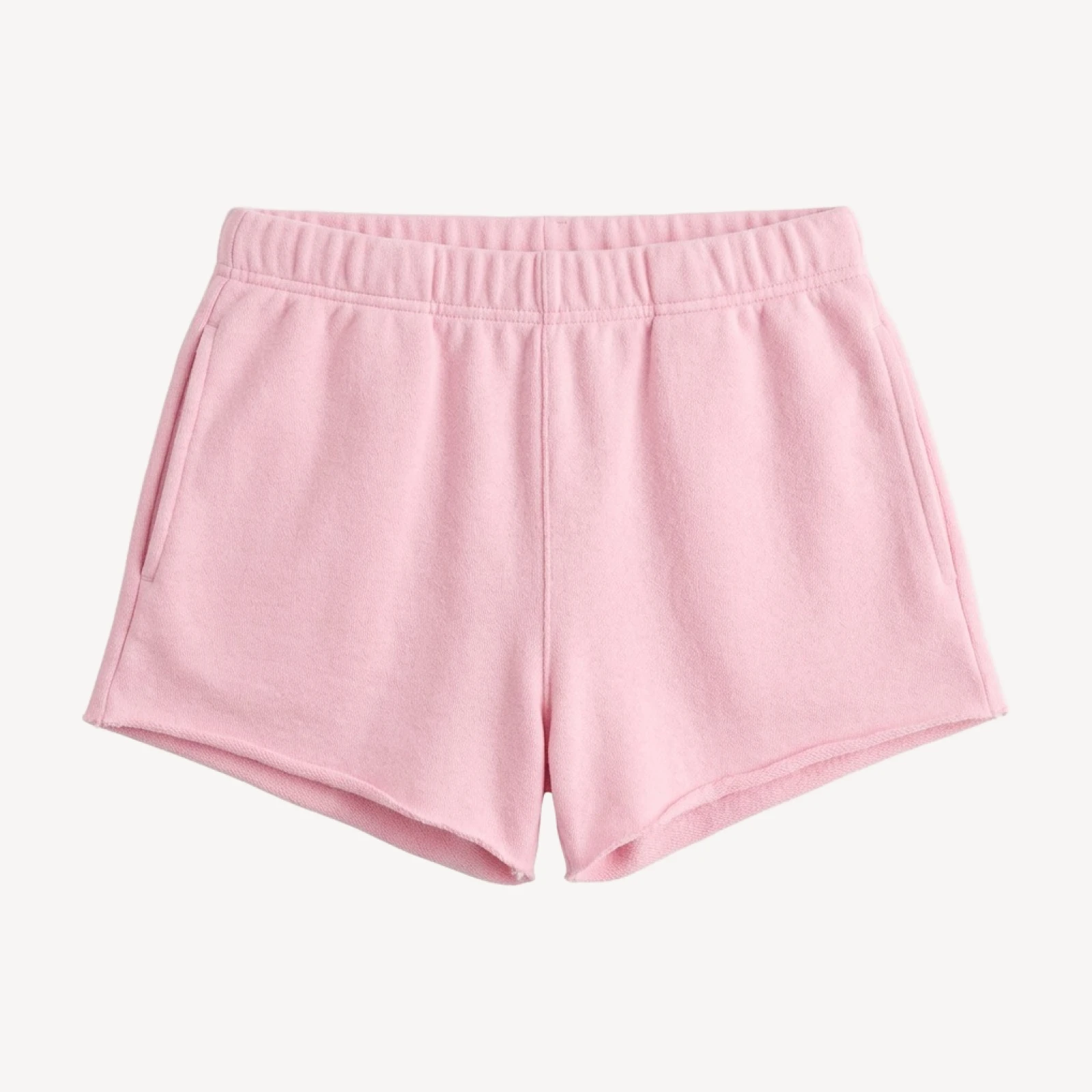 Terry Sweatfleece Boyfriend Micro Short