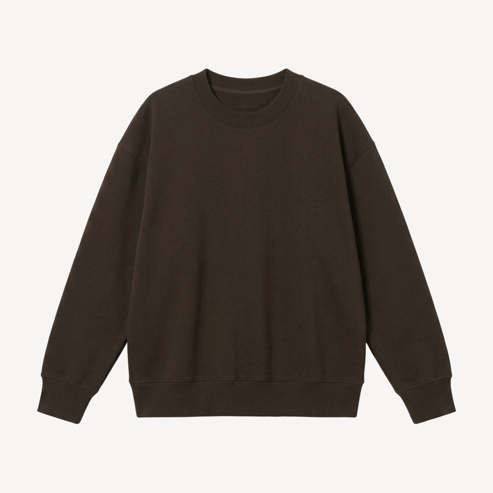 Cozy Sweatfleece Boyfriend Crew Sweatshirt