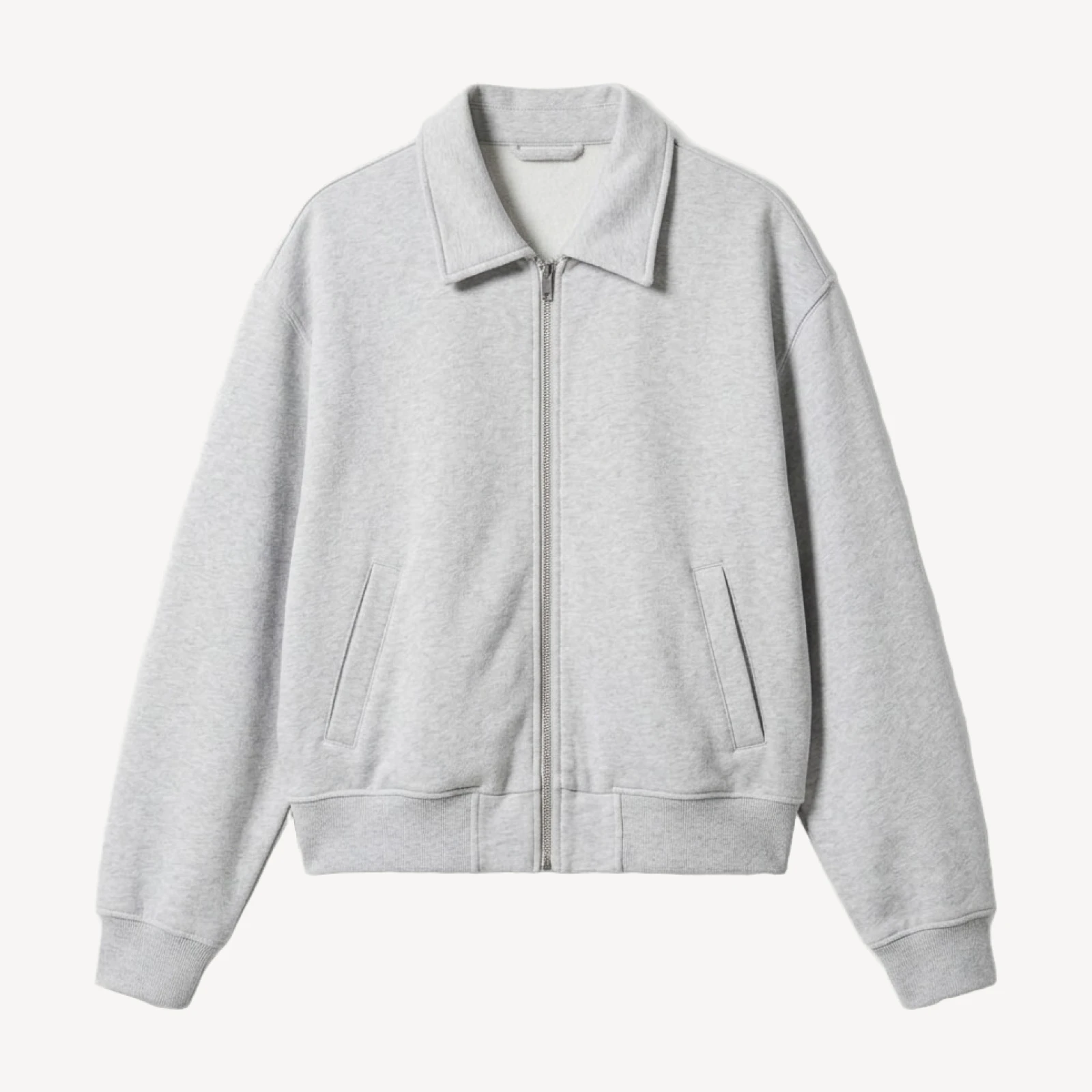 Cozy Sweatfleece Boyfriend Blouson Jacket