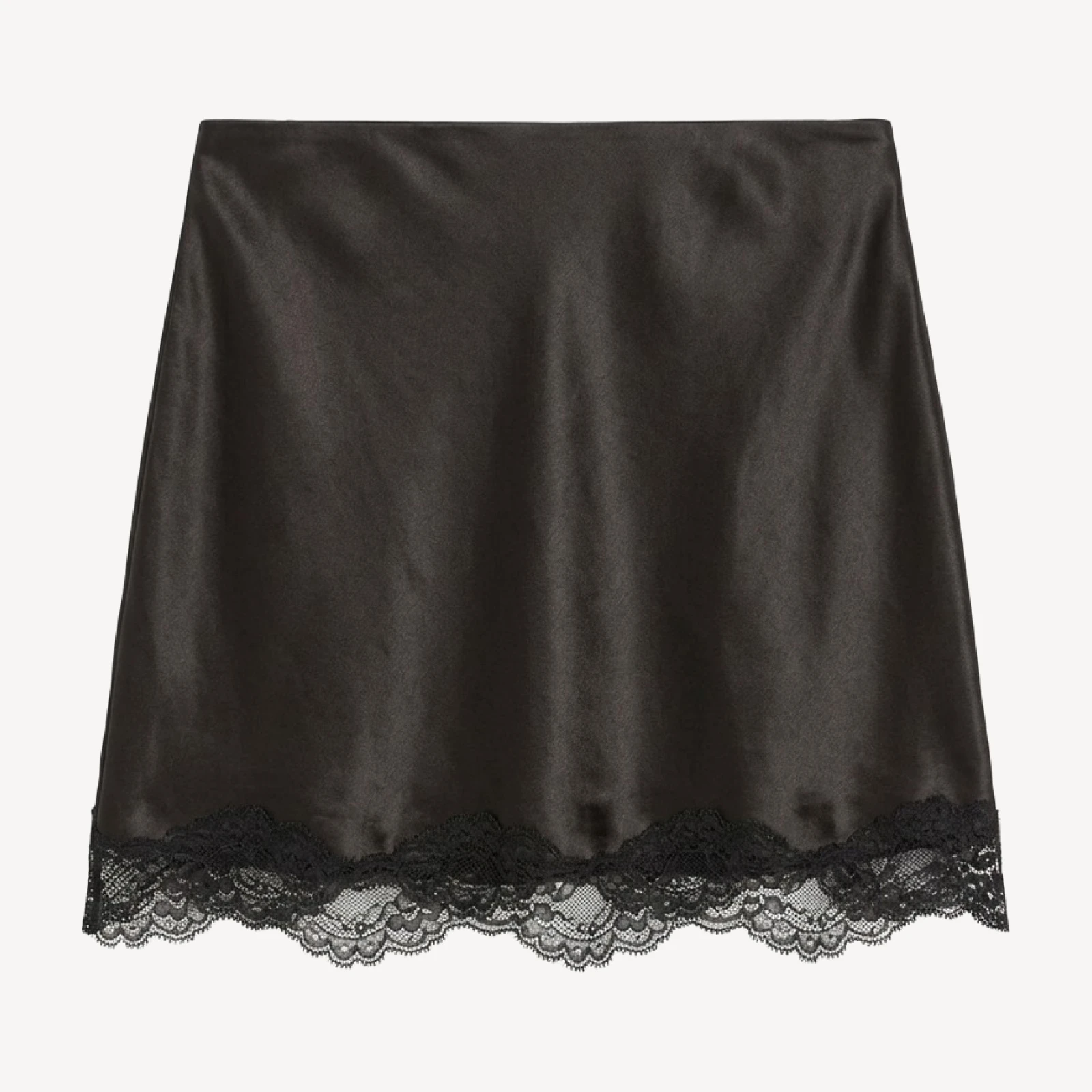 Downtown Satin Skirt