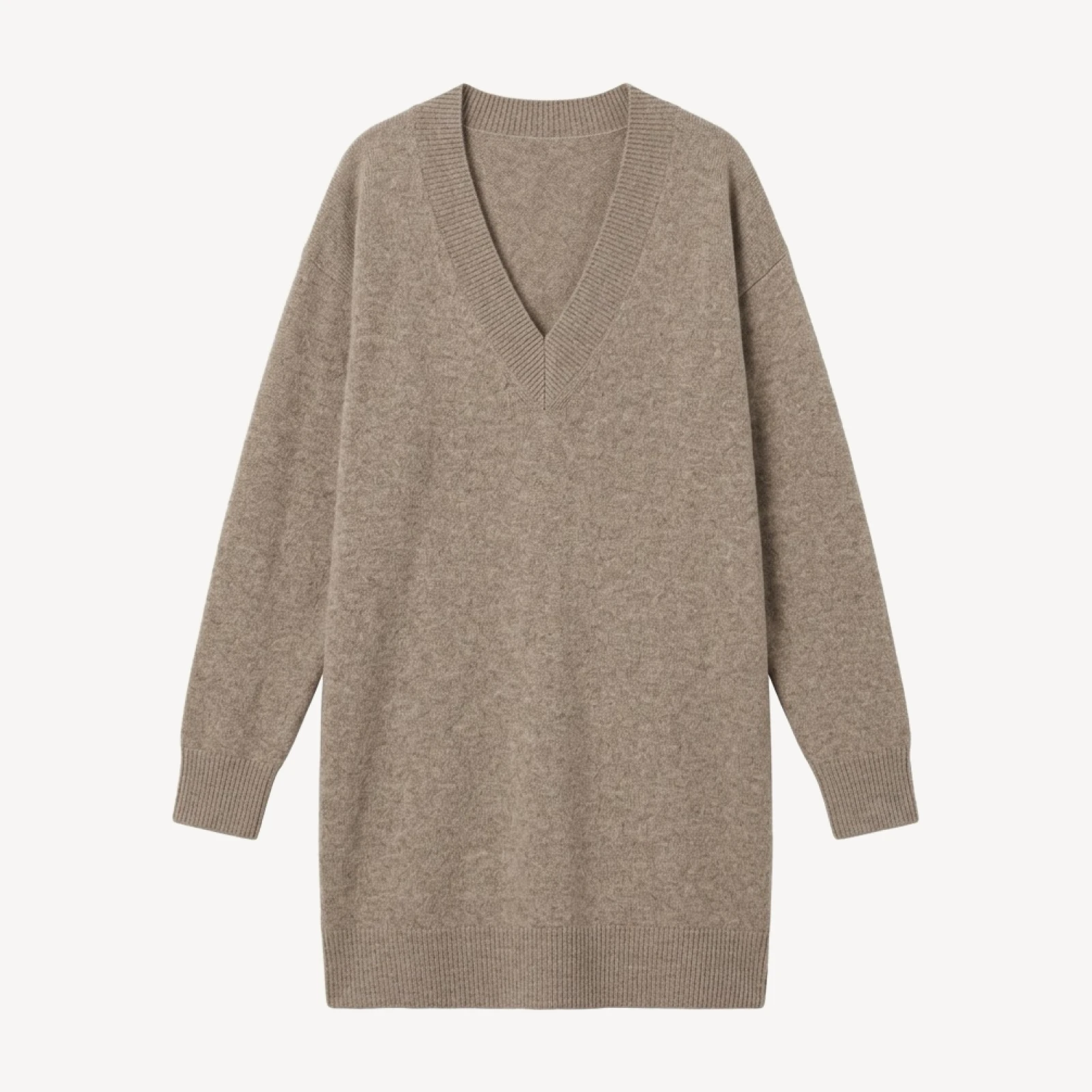 Essential Wool Cashmere Library Dress