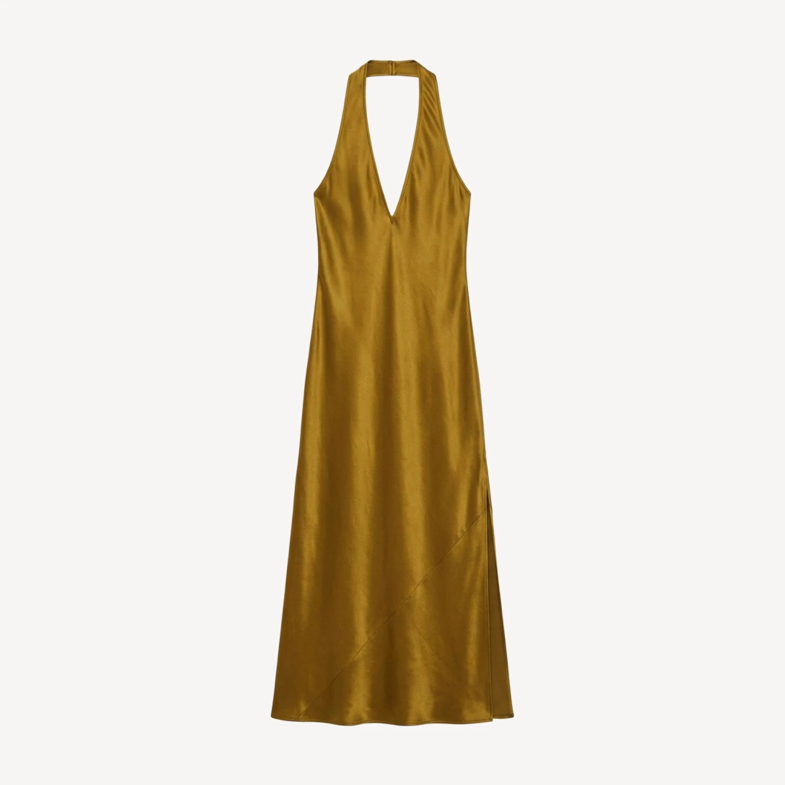 Backdrop Satin Dress