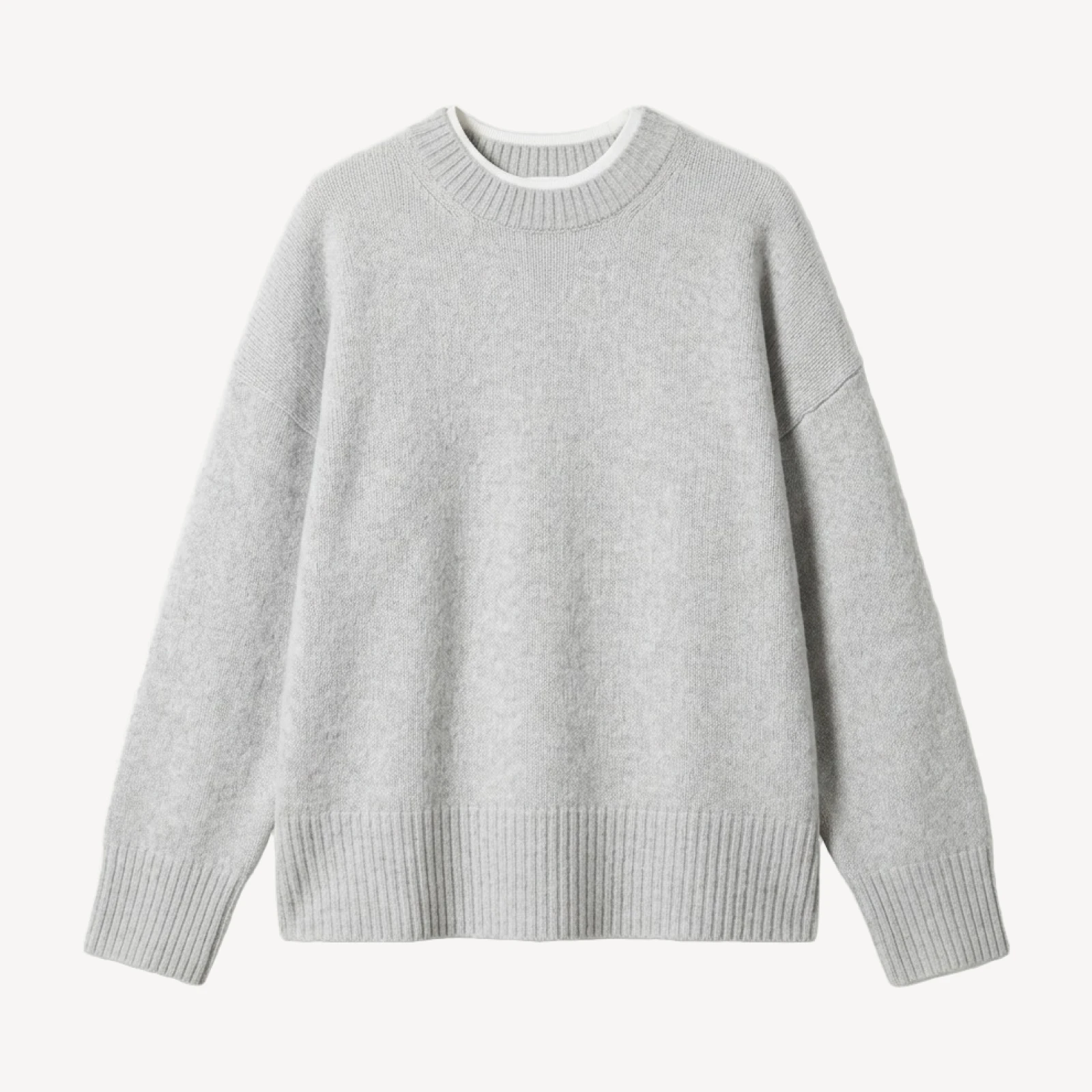 Plush Wool Cashmere Compile Sweater