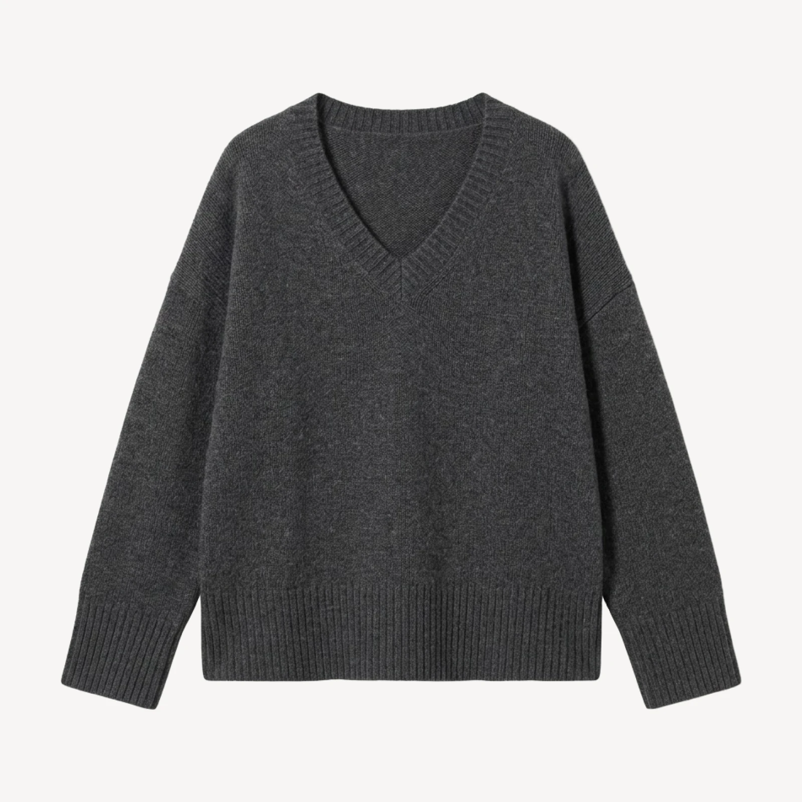 Plush Wool Cashmere Sculptor Sweater
