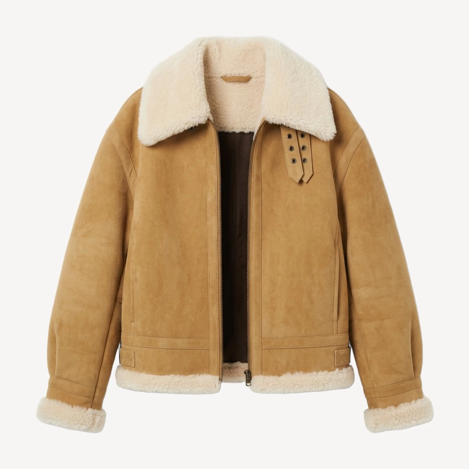 Bailey Aviator Jacket - Shearling