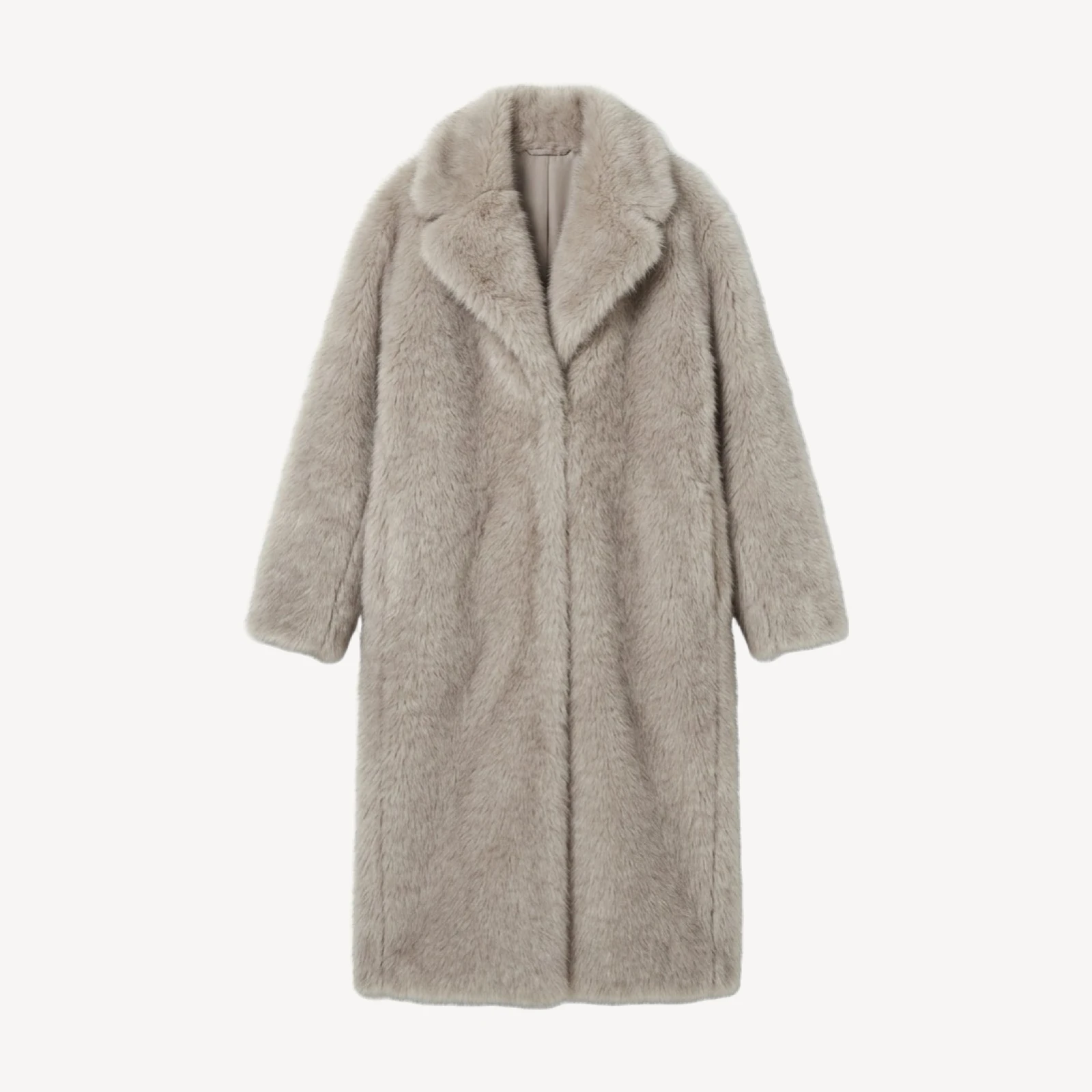 Cortina Coat - Arctic Faux Fur