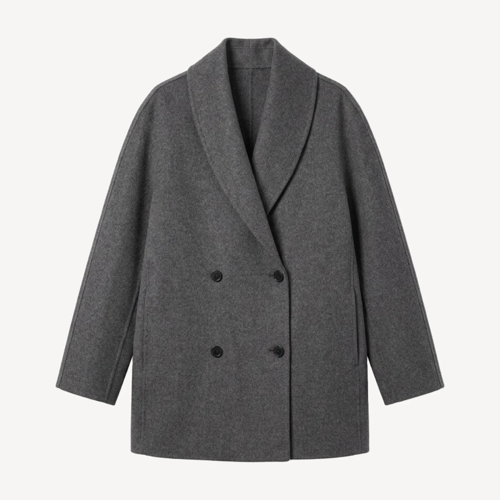 The Mezzanine Double-Faced Coat - Luxe (Re)Wool Cashmere