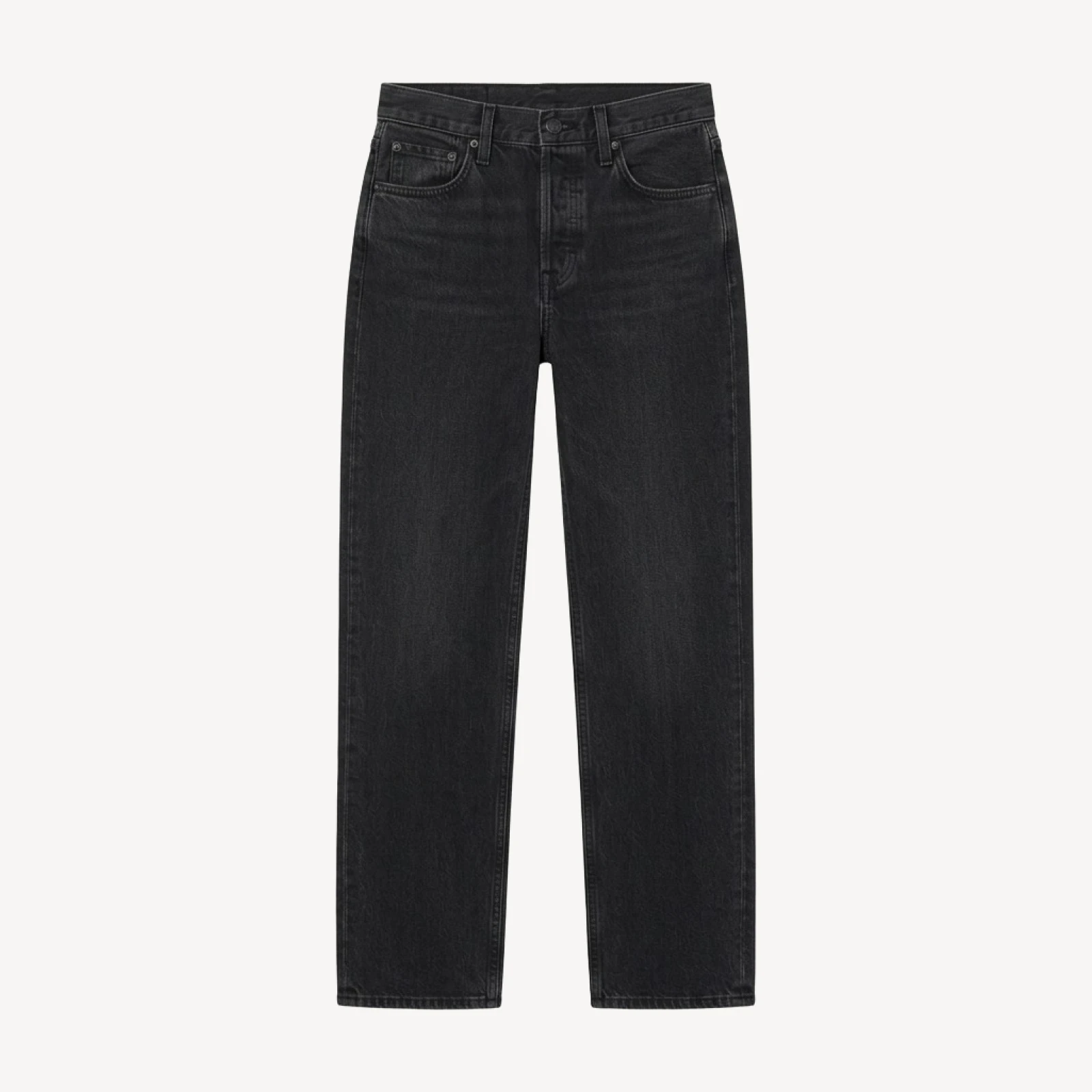 Denim Forum 004 Hi-Rise Straight Jean