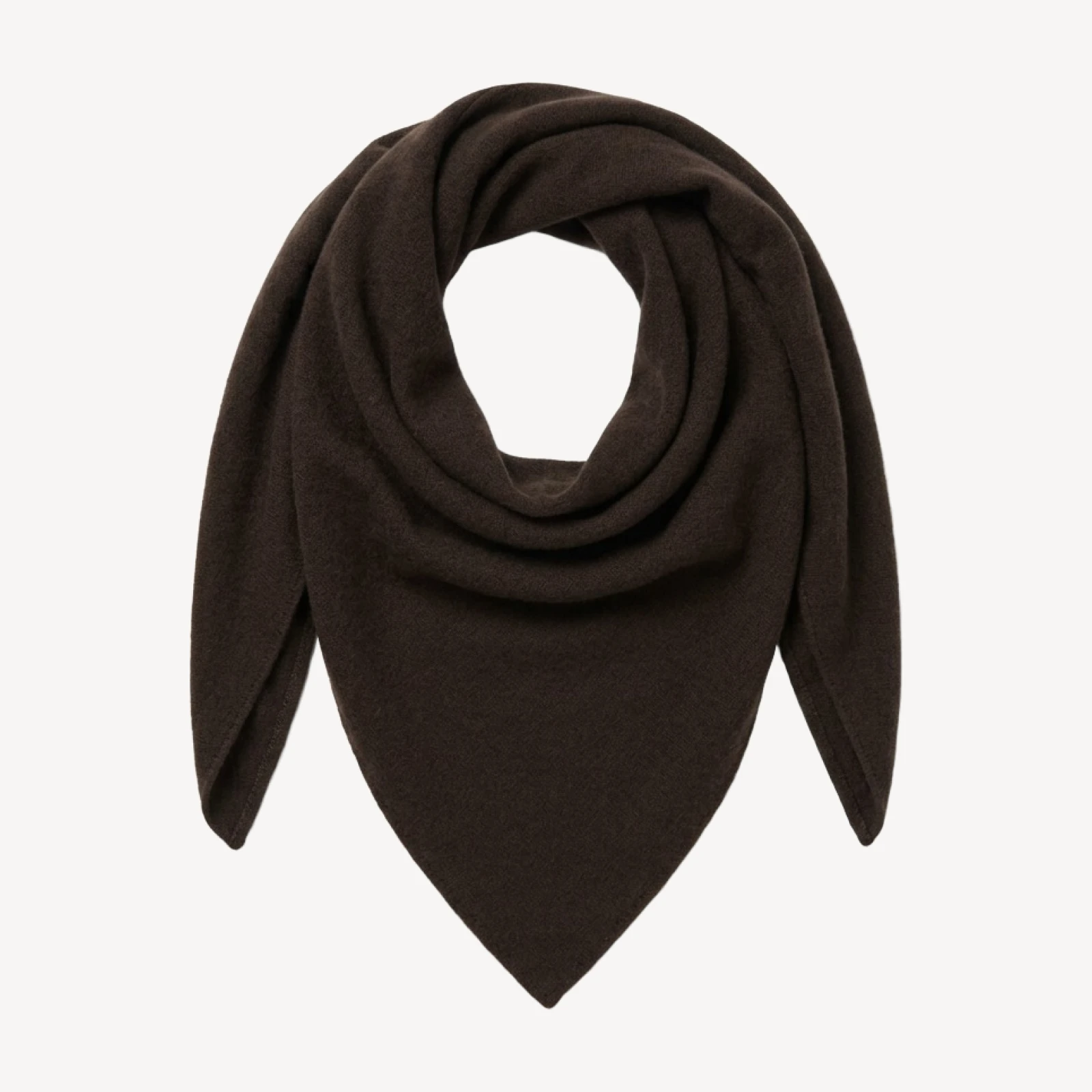 Bare Cashmere Key Small Triangle Scarf