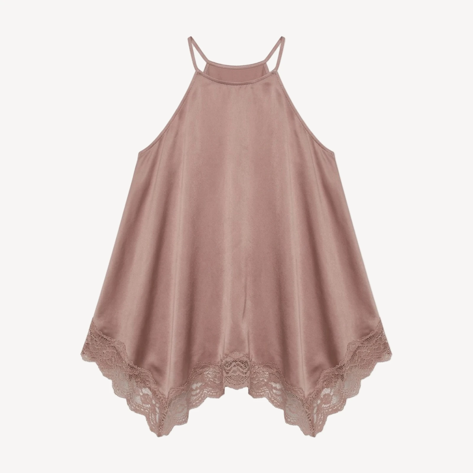 Solace Silk Halter Top