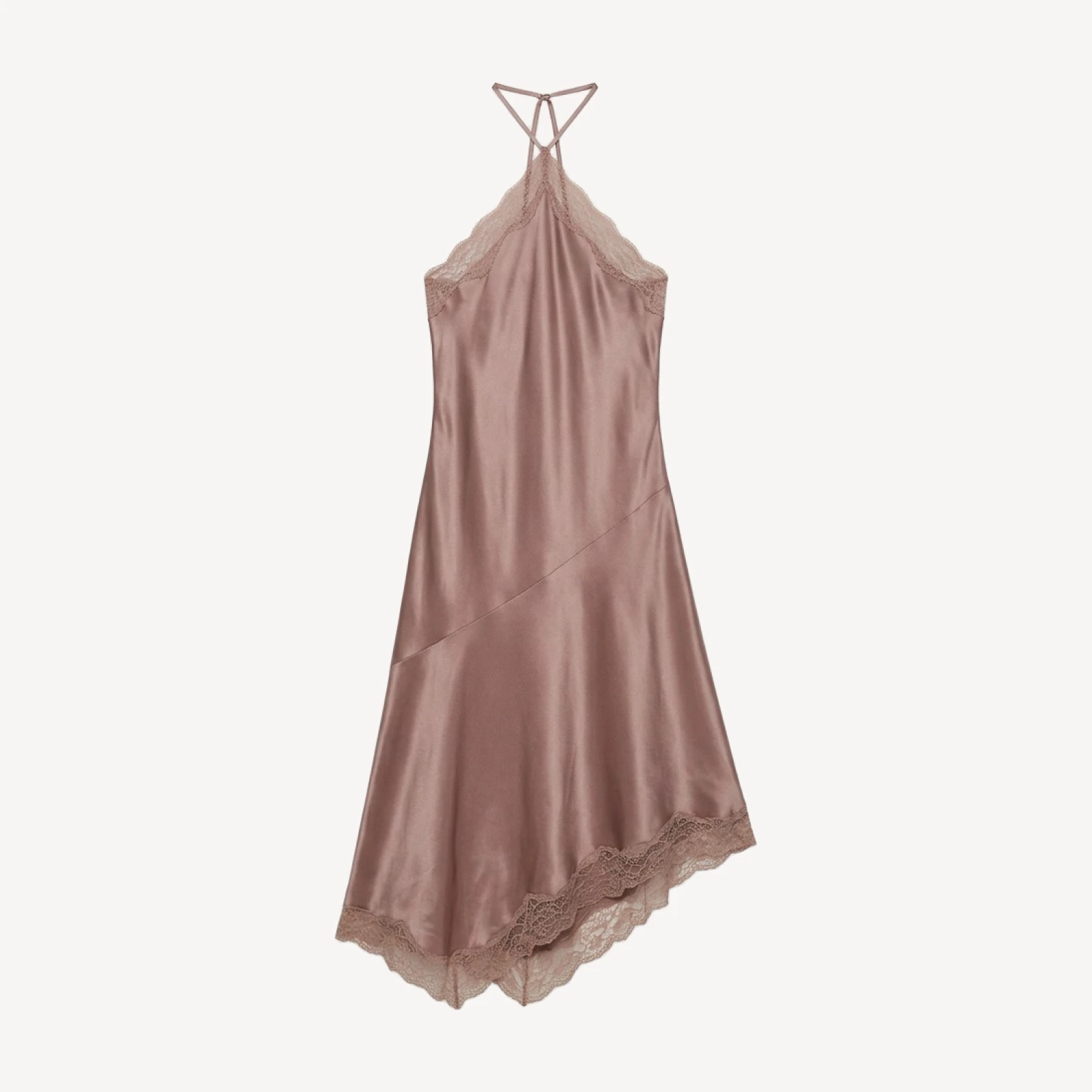 Chariot Silk Halter Dress