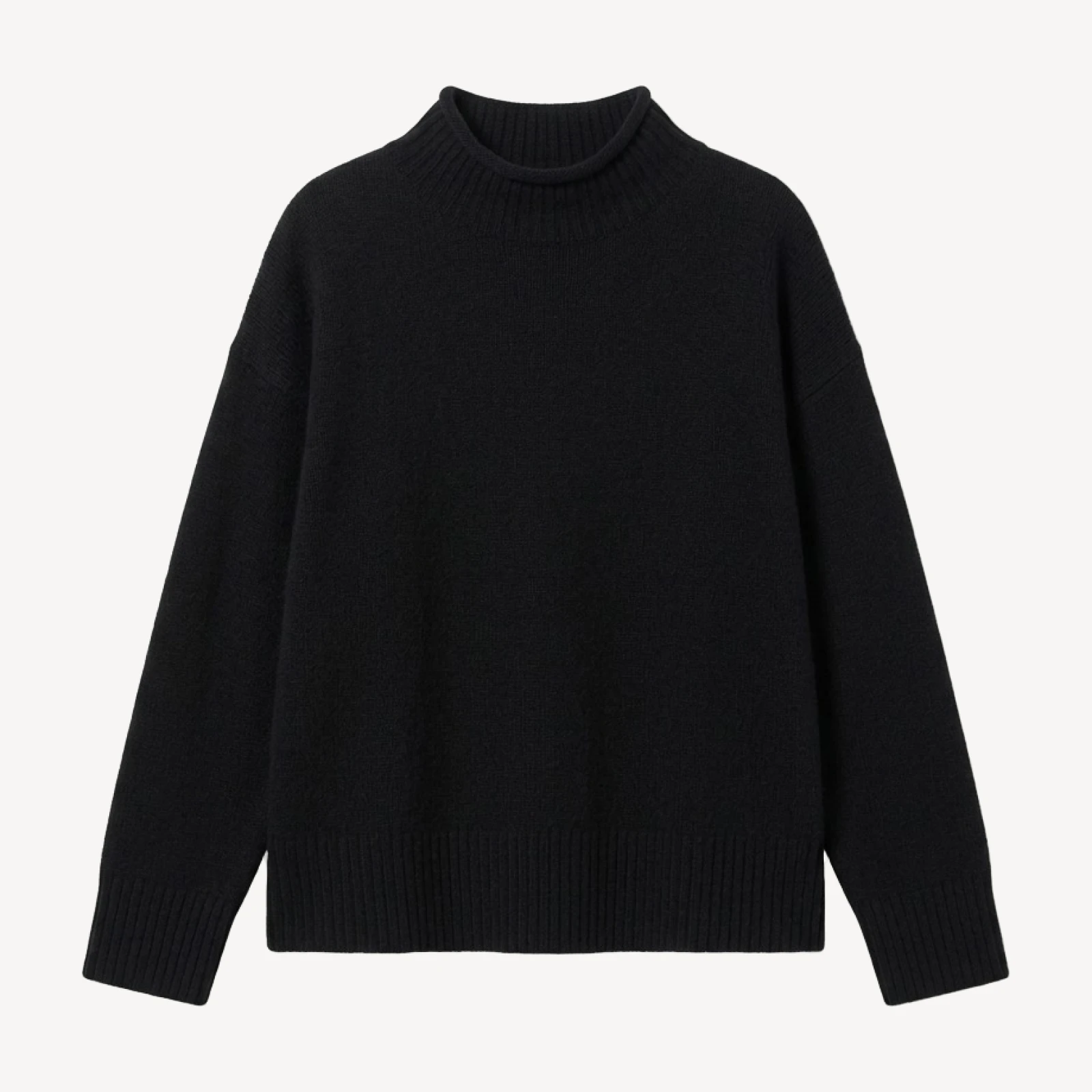 Plush Wool Cashmere Affiliate Funnel Neck