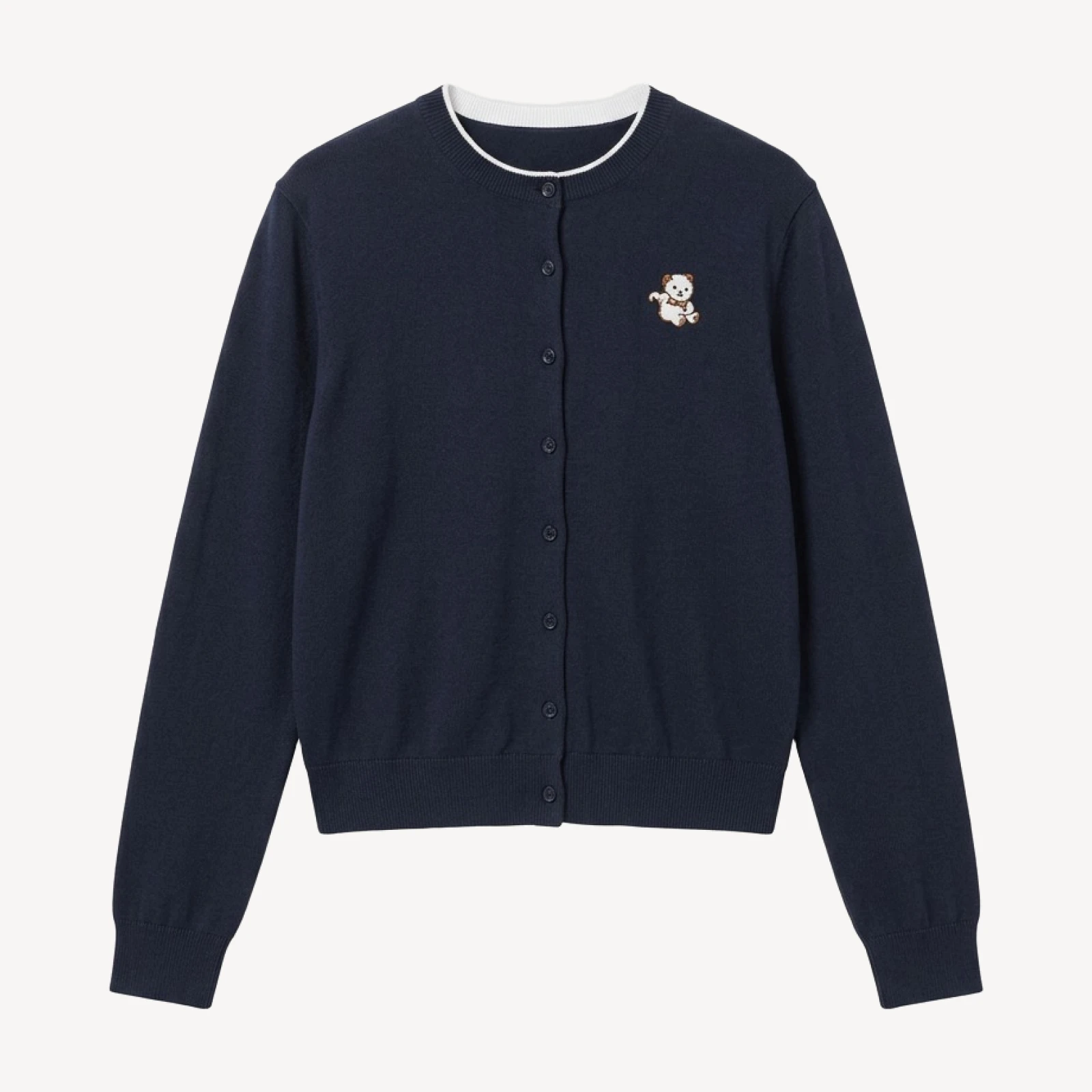 Cotton Charm™ Noteworthy Icon Cardigan