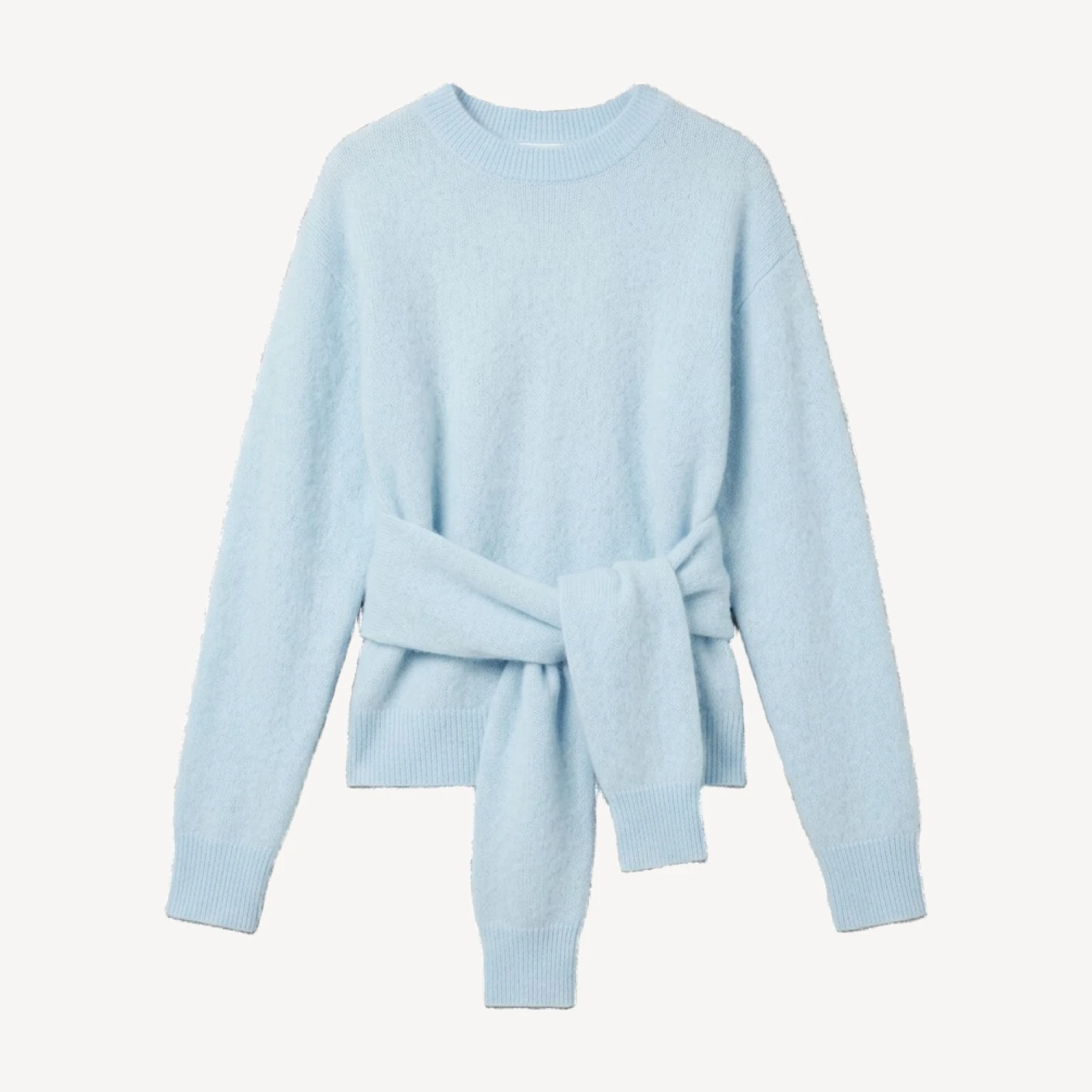 Brushed Wool Cashmere Relic Sweater