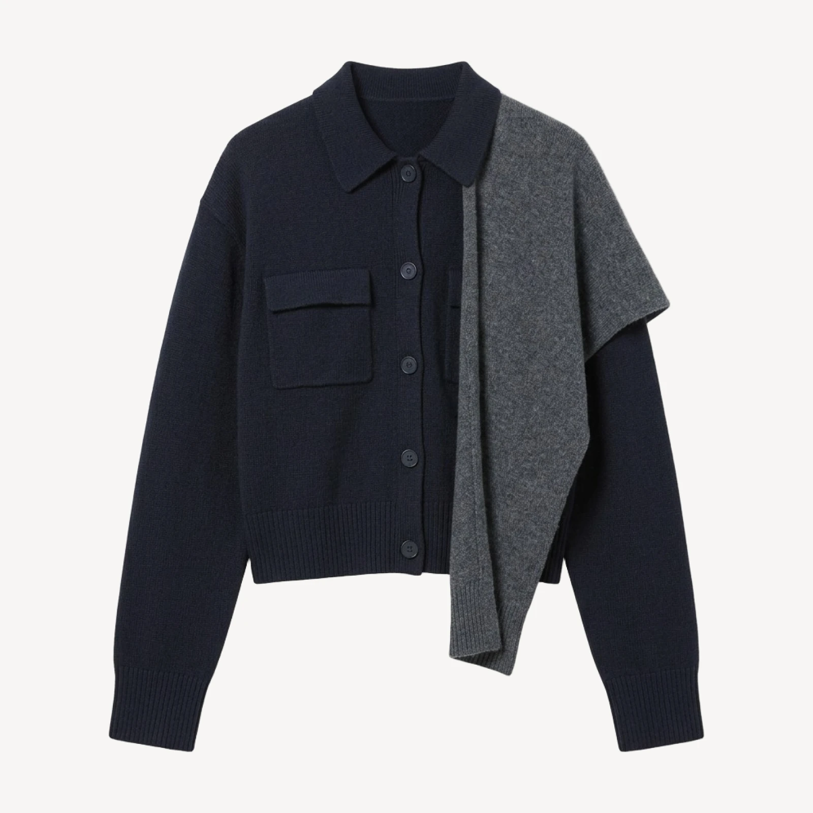 Essential Merino Wool Observe Cardigan
