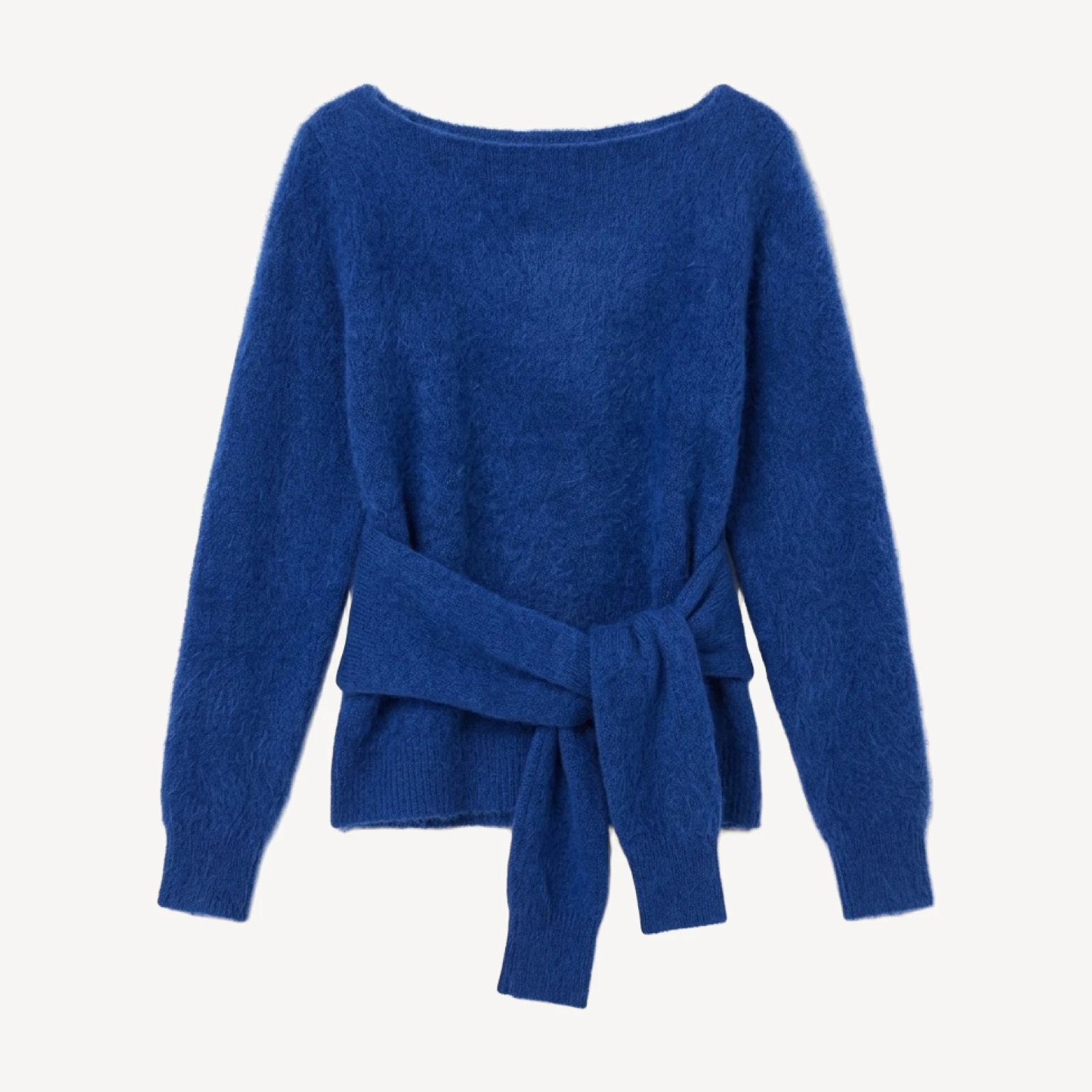 Brushed Wool Cashmere Nuance Sweater