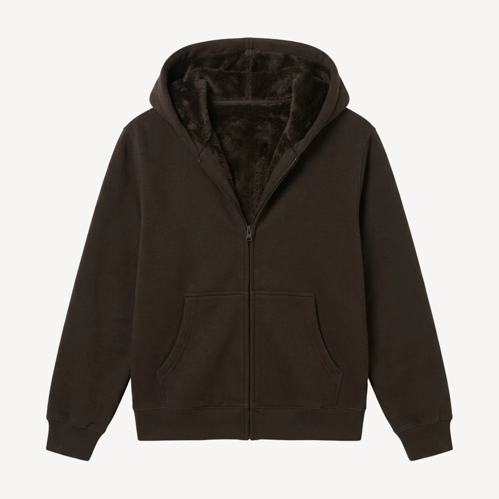 Cozy Sweatfleece Perfect Zip Hoodie