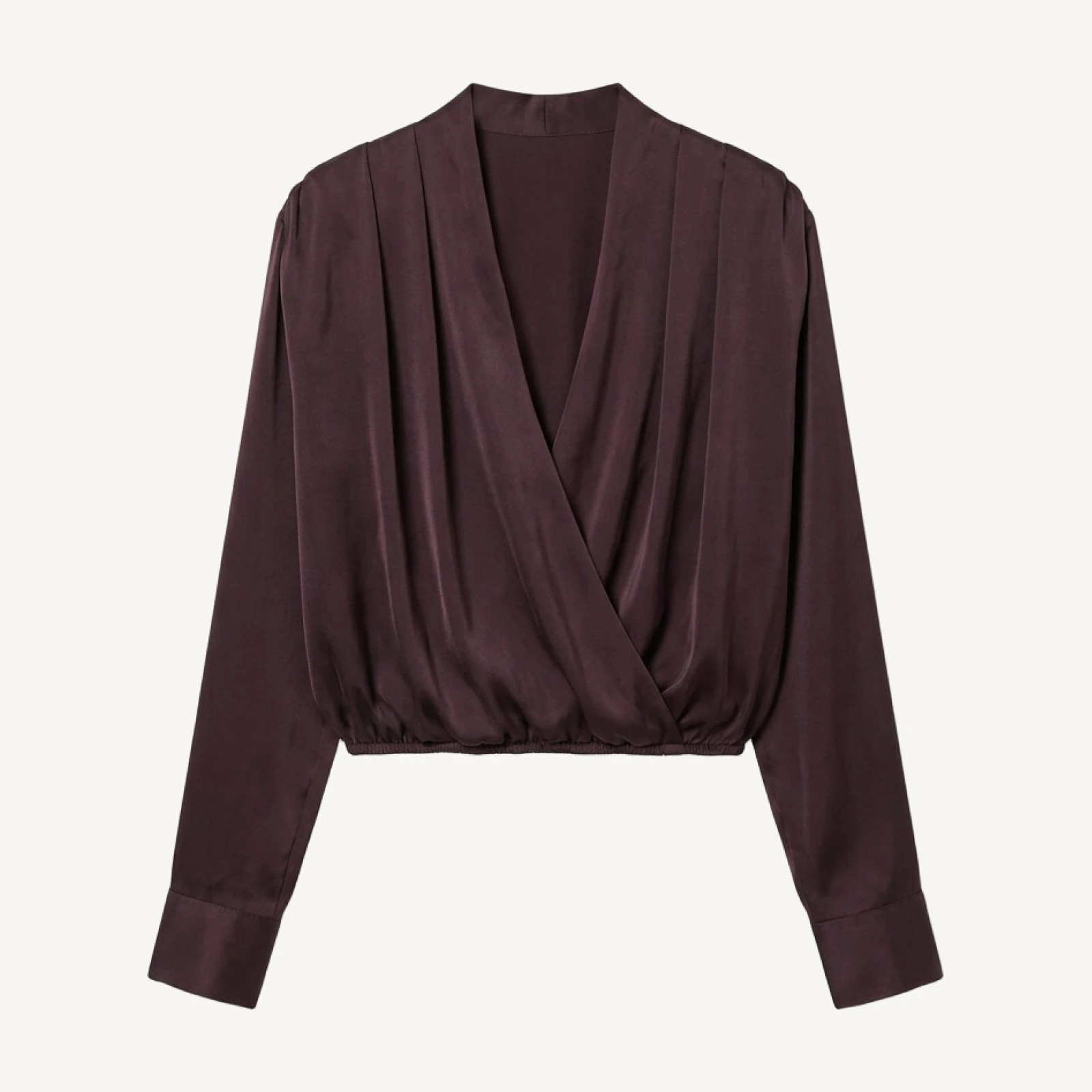 Feature Satin Blouse