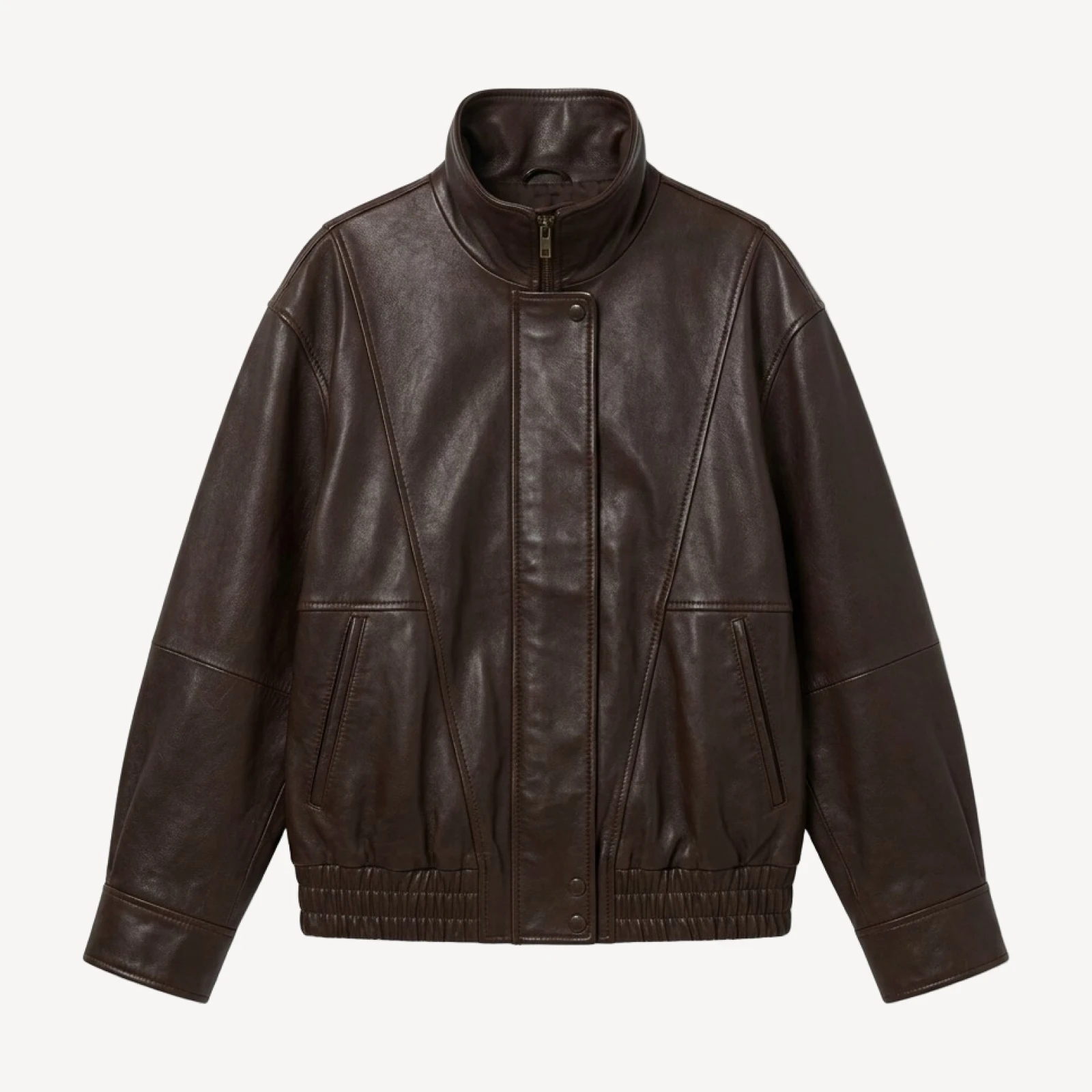 Rae Bomber - Leather