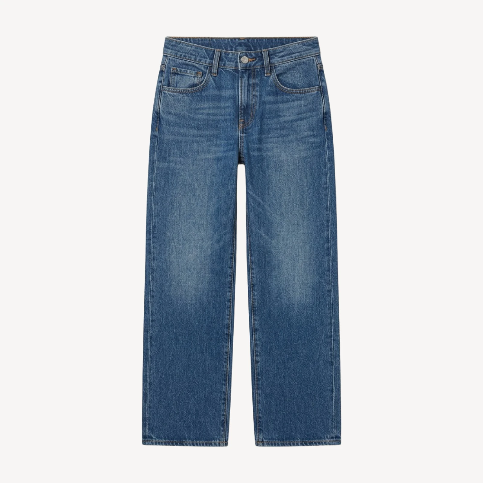 Denim Forum The ‘90s Relaxed Ultra Lo-Rise Wide Jean