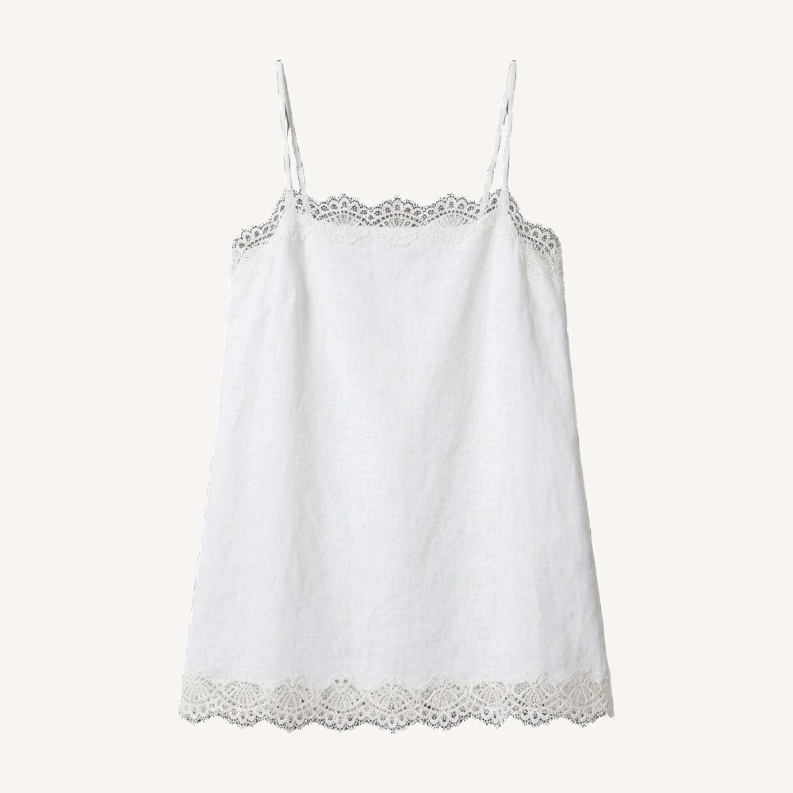 Serif Linen Camisole