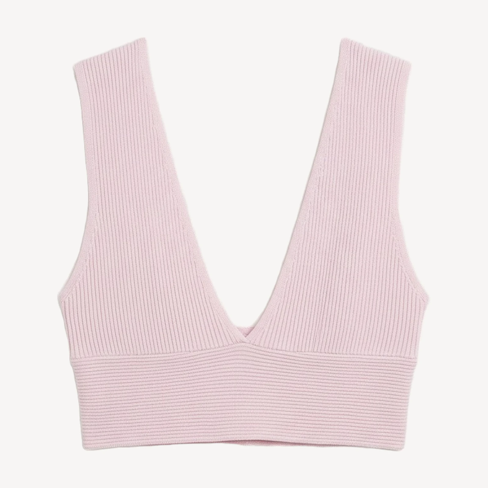 Sculpt Knit Deep V Tank